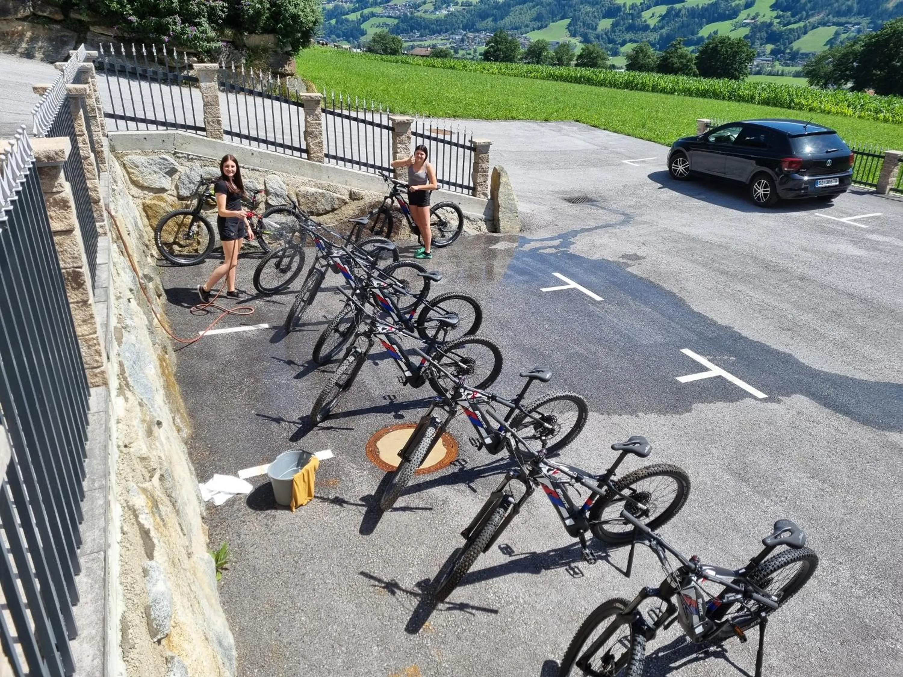 Cycling in Hotel Garni Romantik