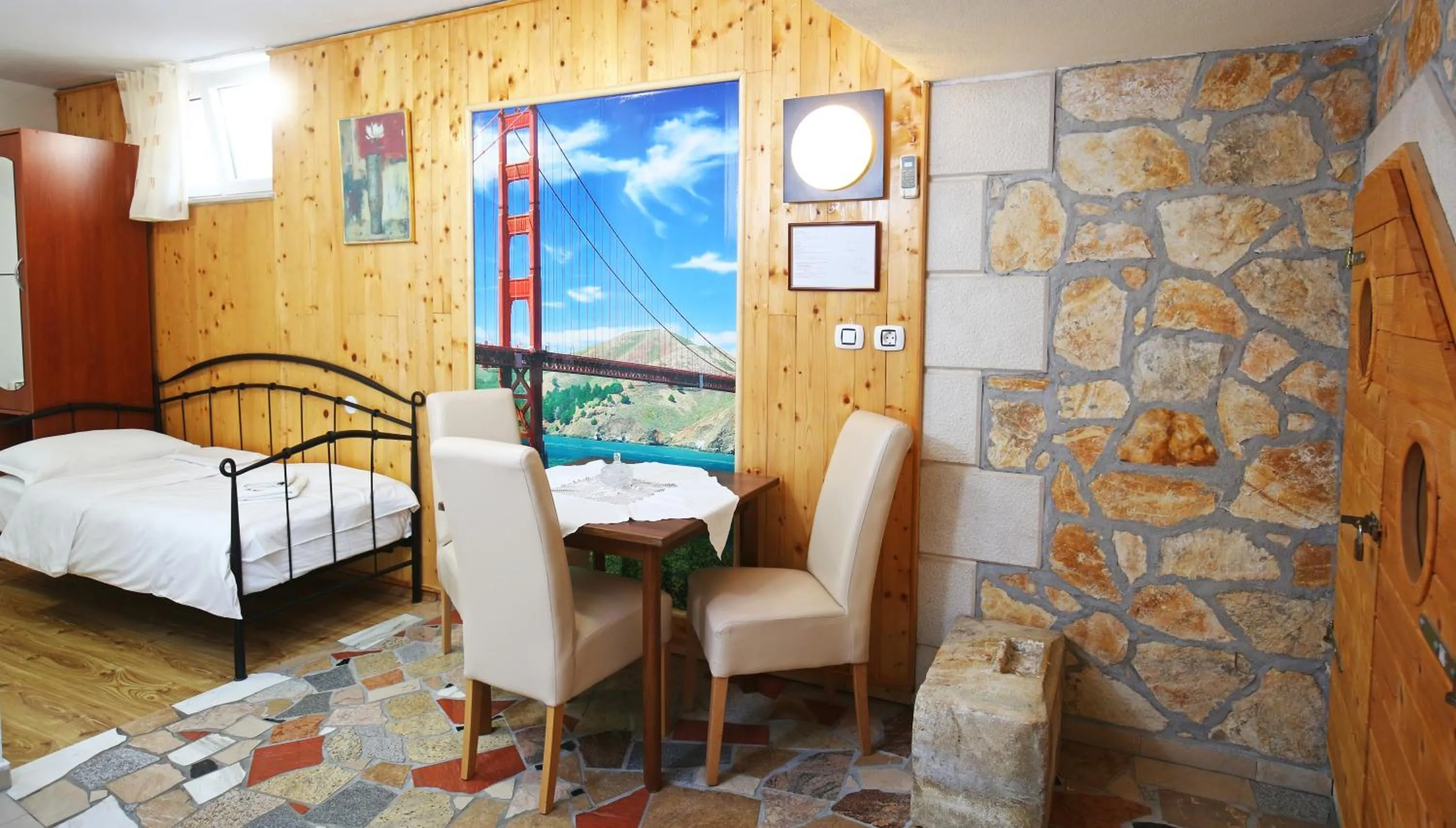 Living room, Bed in Villa Urbi et Orbi