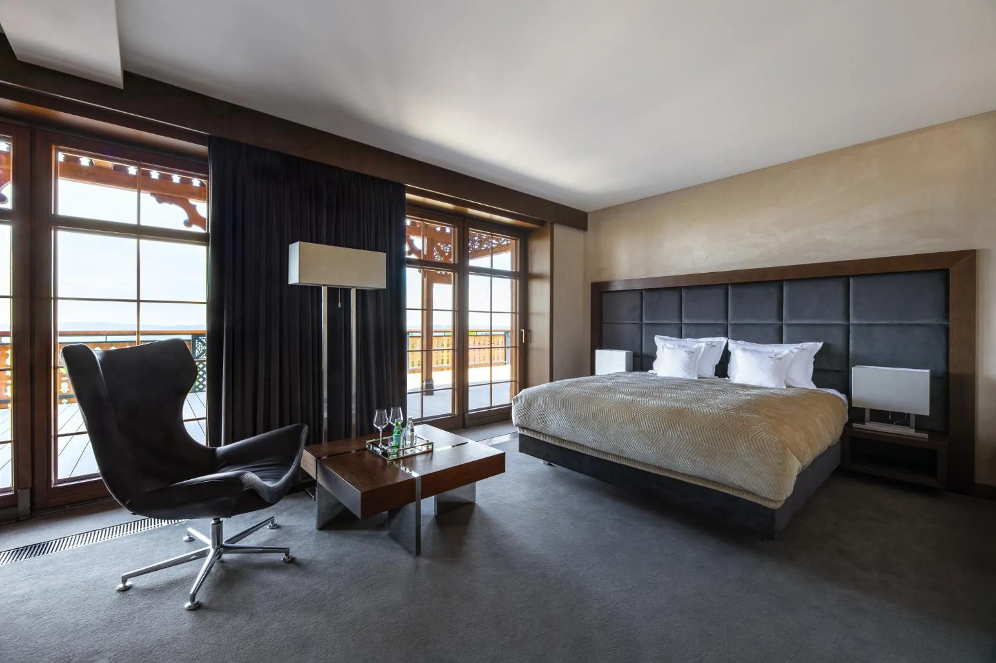 Bed in Hotel Seidorf