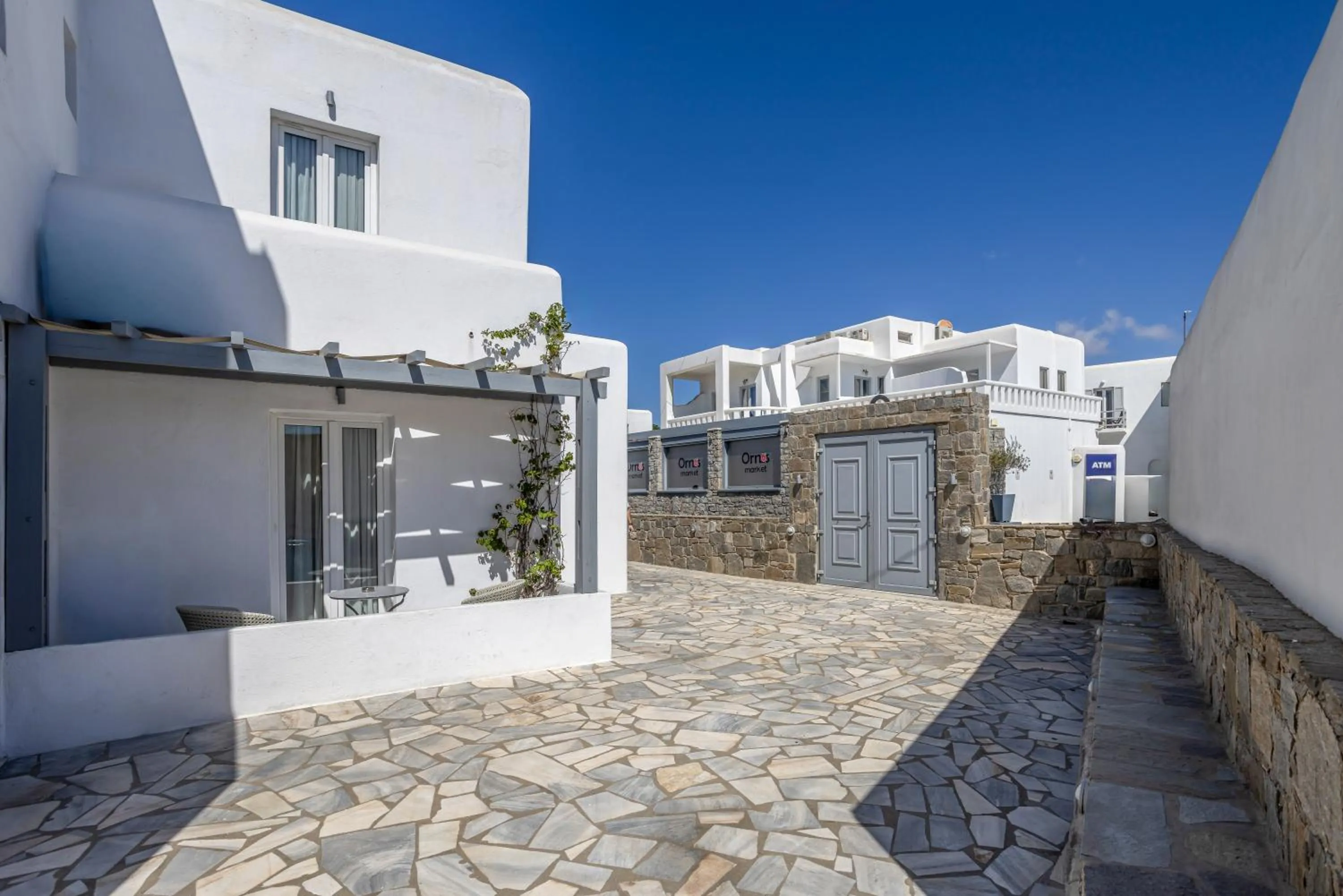 Property building in Elena Studios & Suites