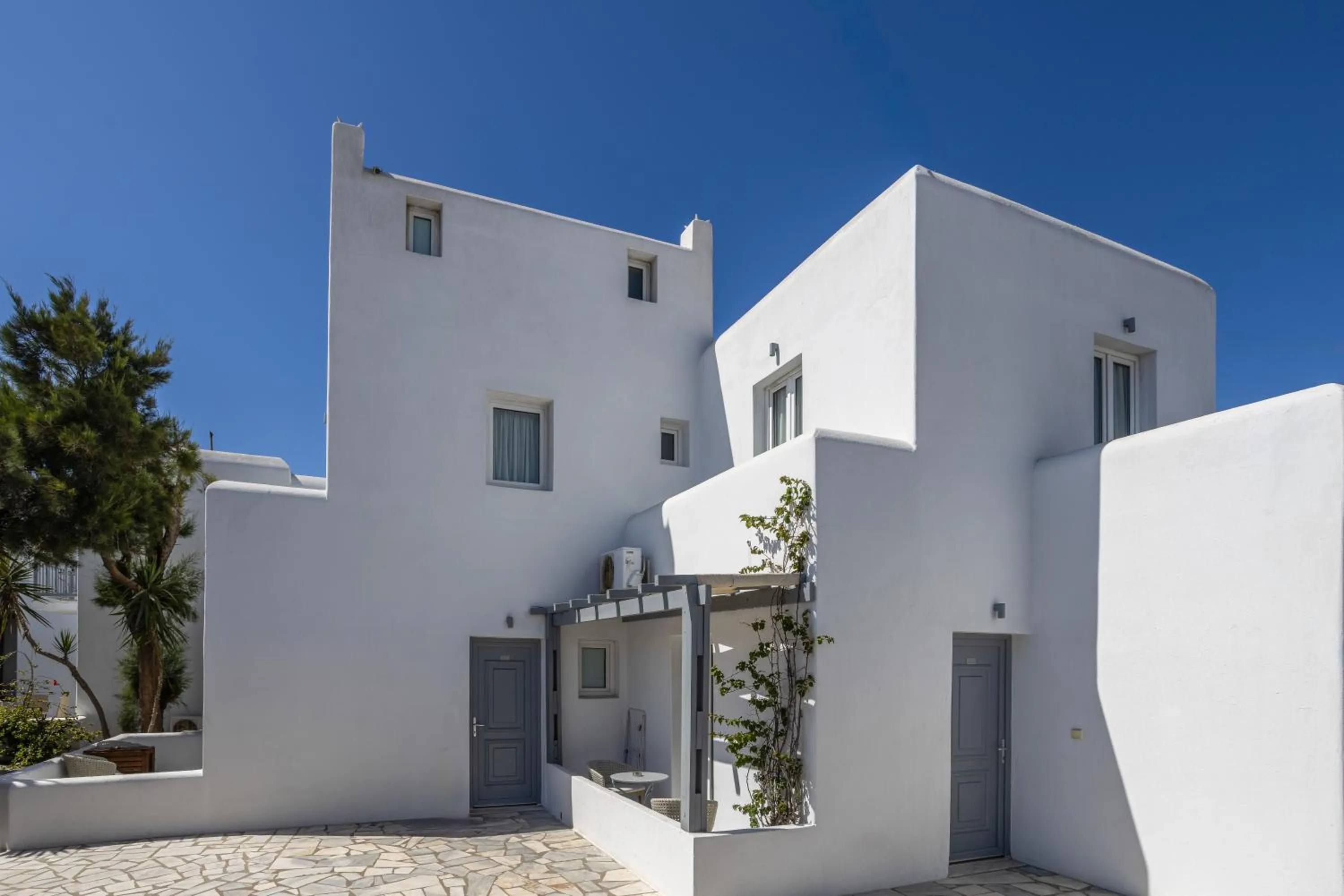 Property building in Elena Studios & Suites