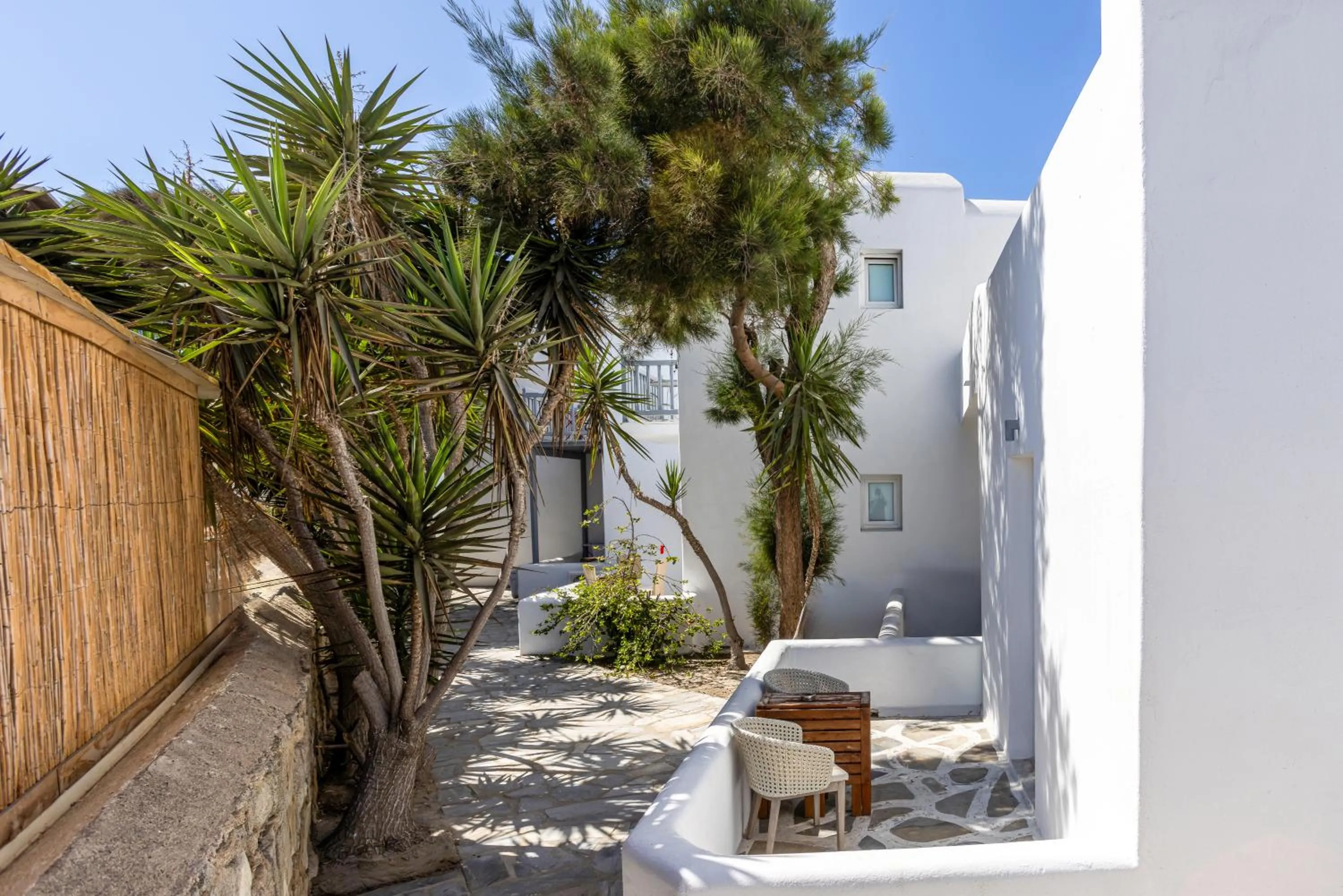 Property building in Elena Studios & Suites