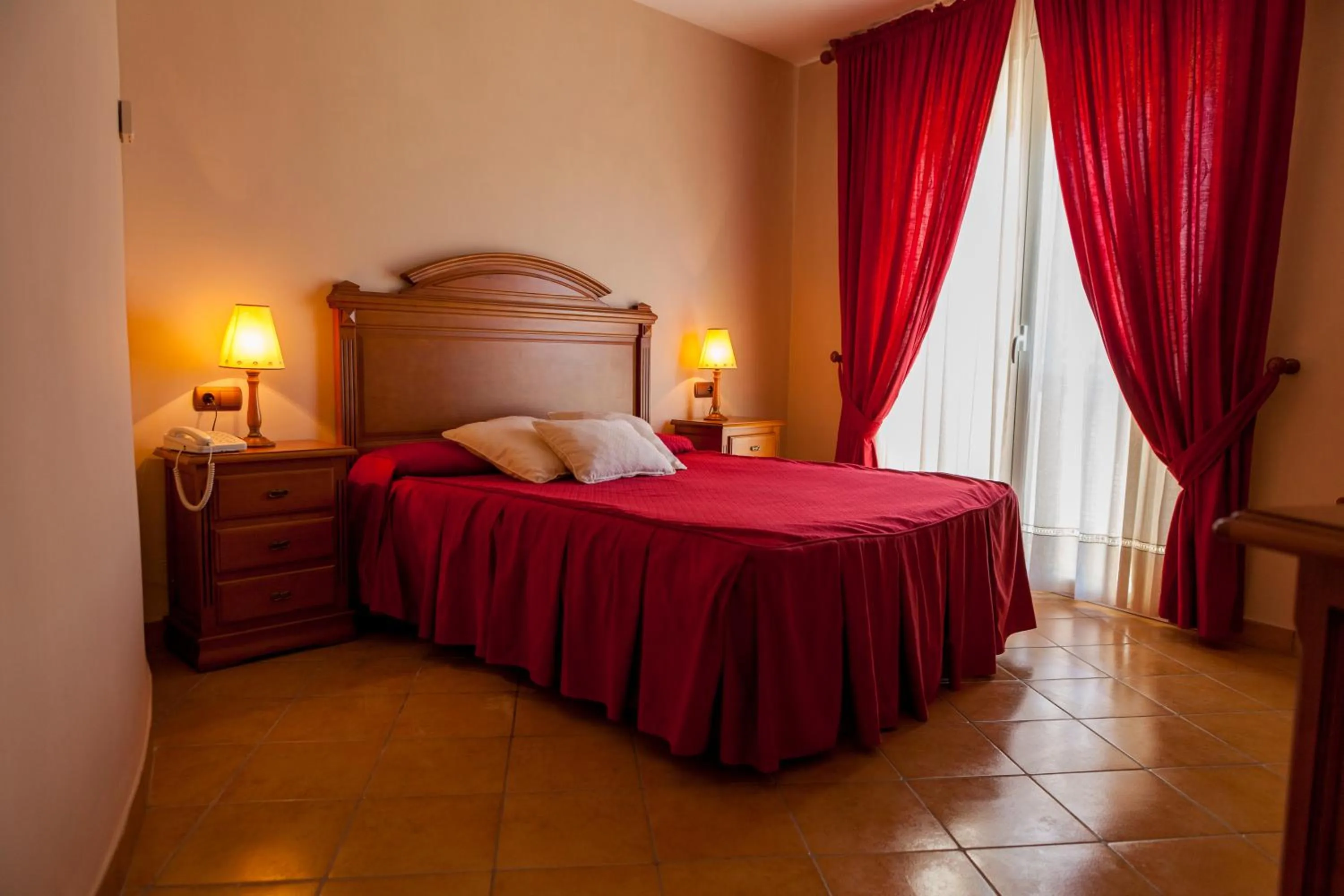 Bed in Hotel Paraje La Lambra