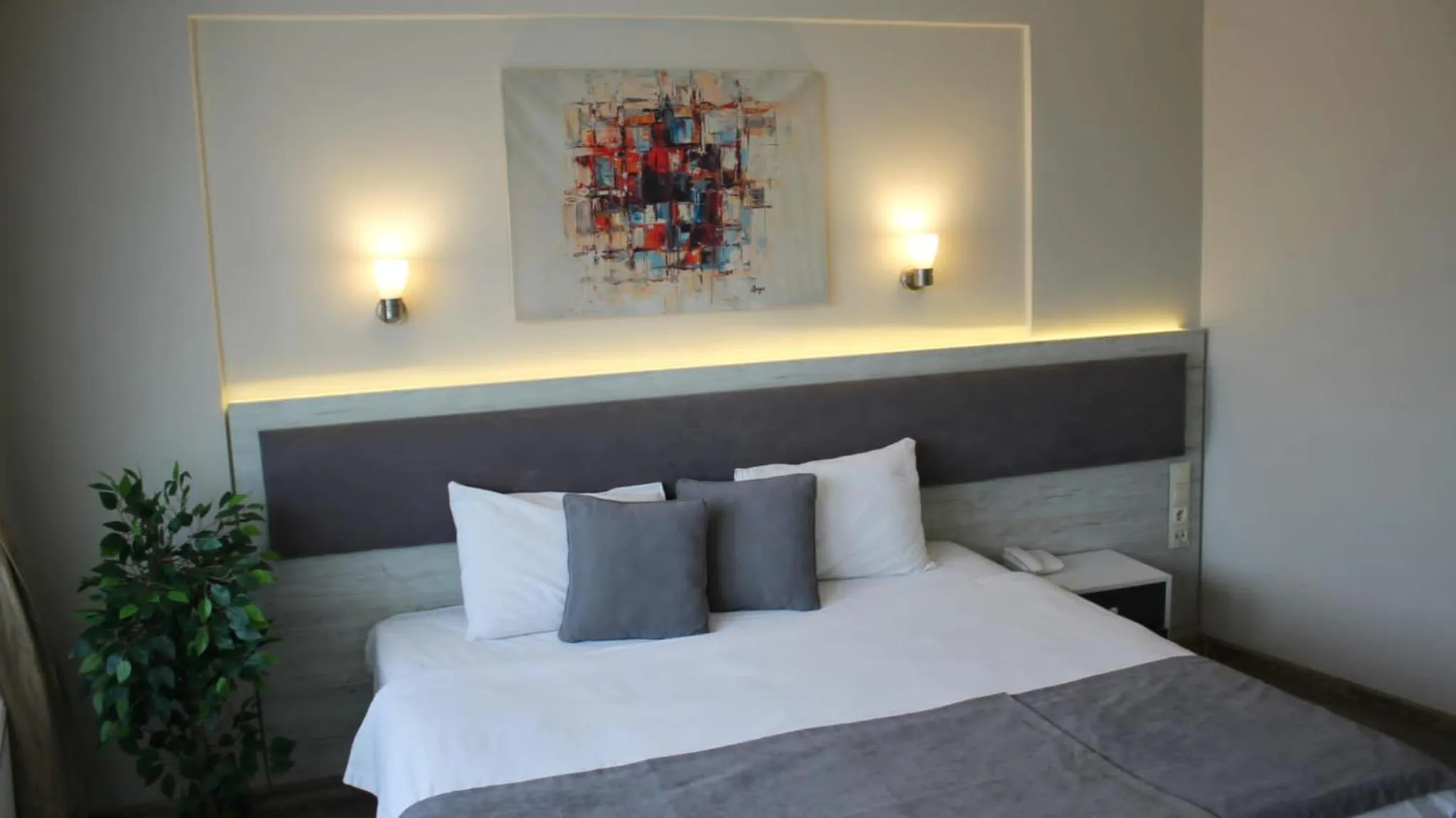 Bed in Temizay Hotel