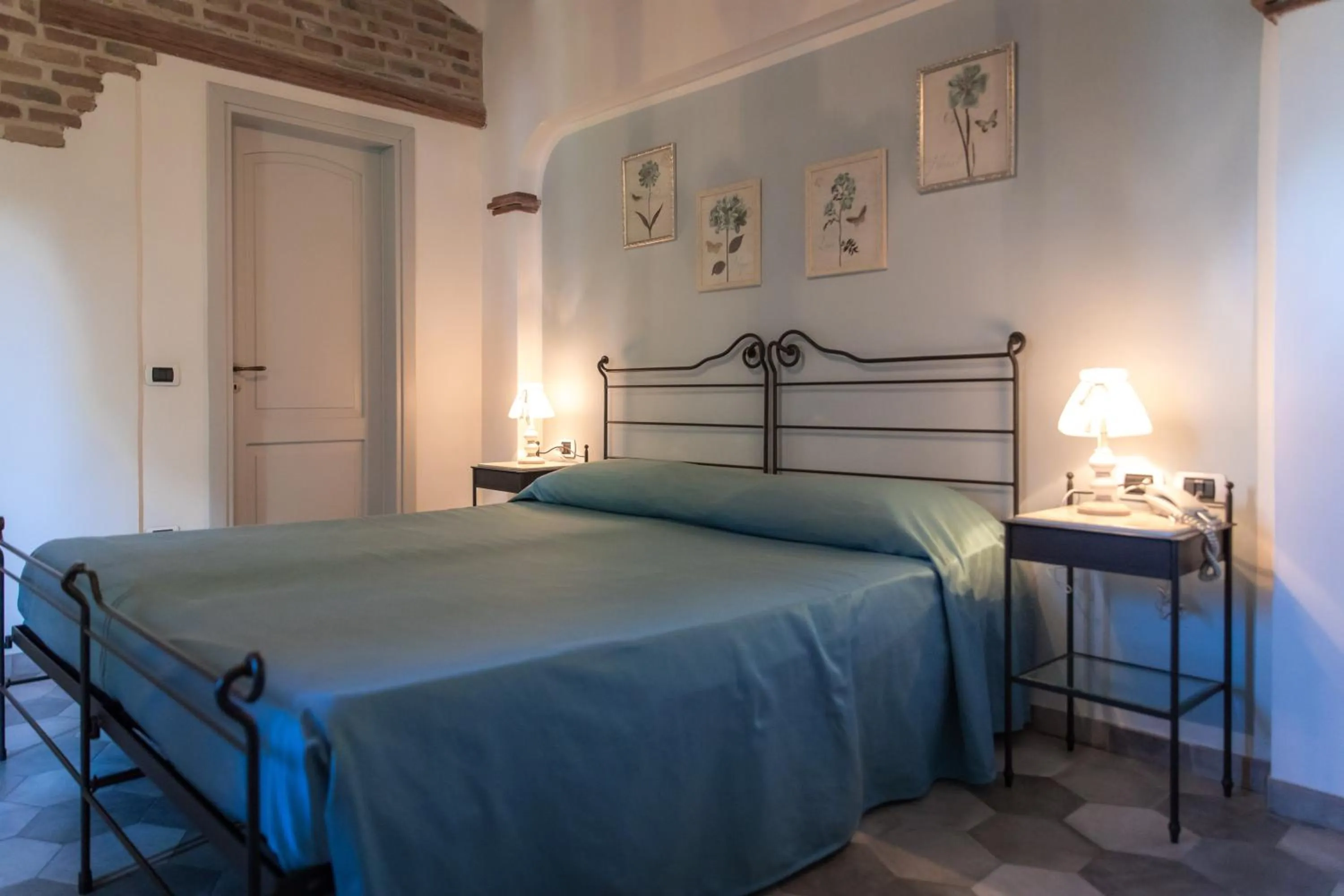 Bed in Hotel Villa Delle Meraviglie