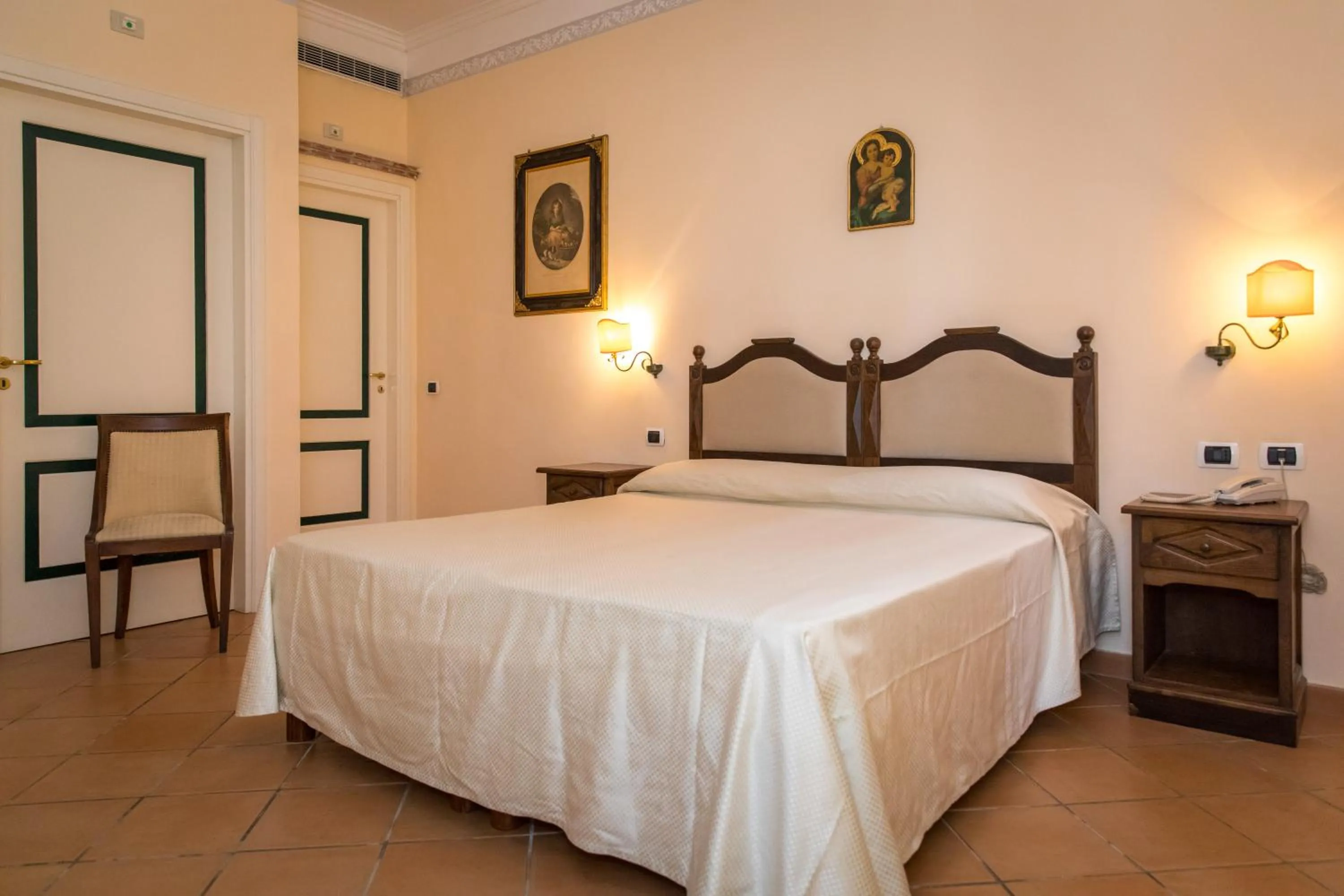 Bed in Hotel Villa Delle Meraviglie