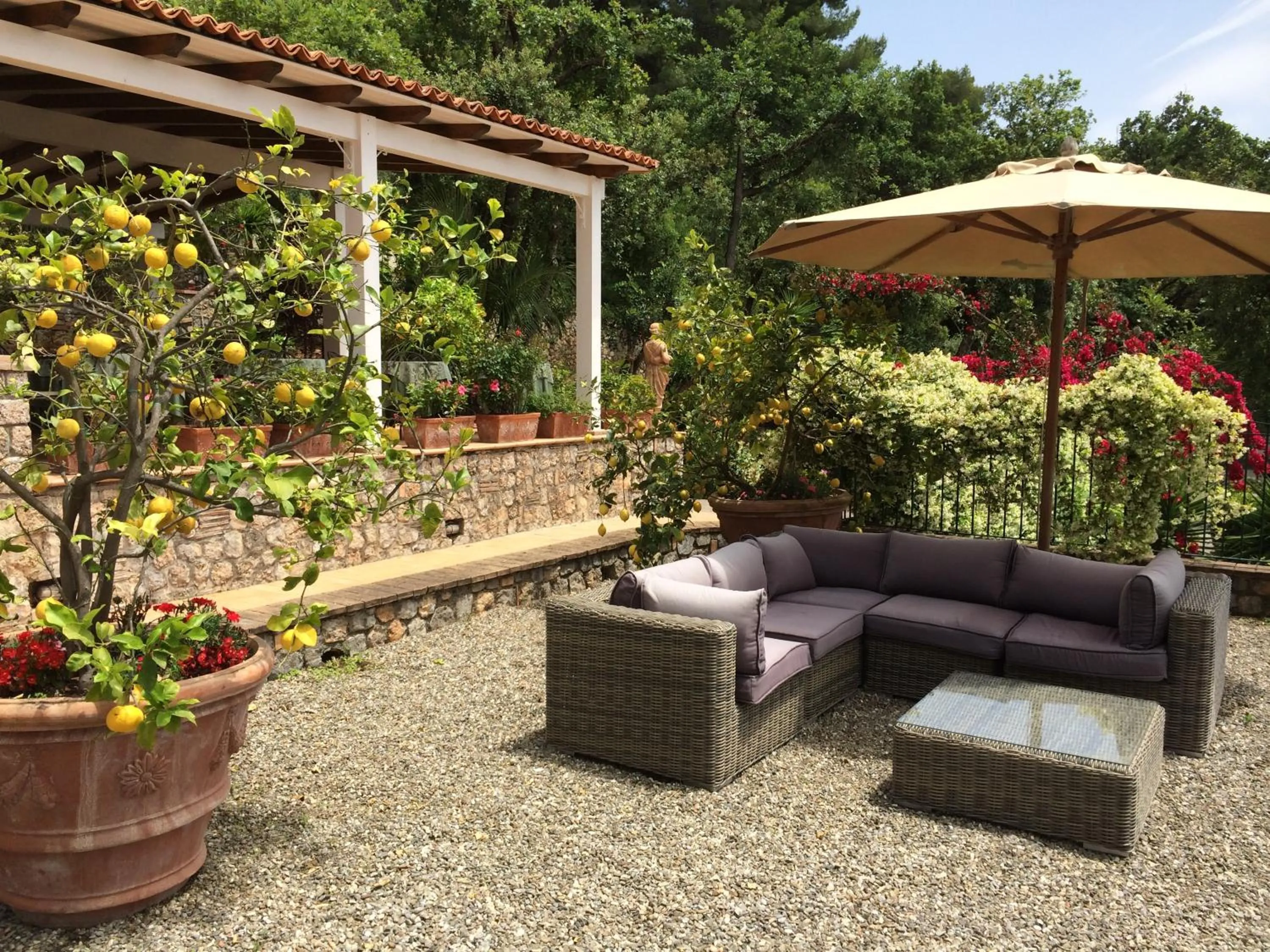 Garden in Hotel Villa Delle Meraviglie