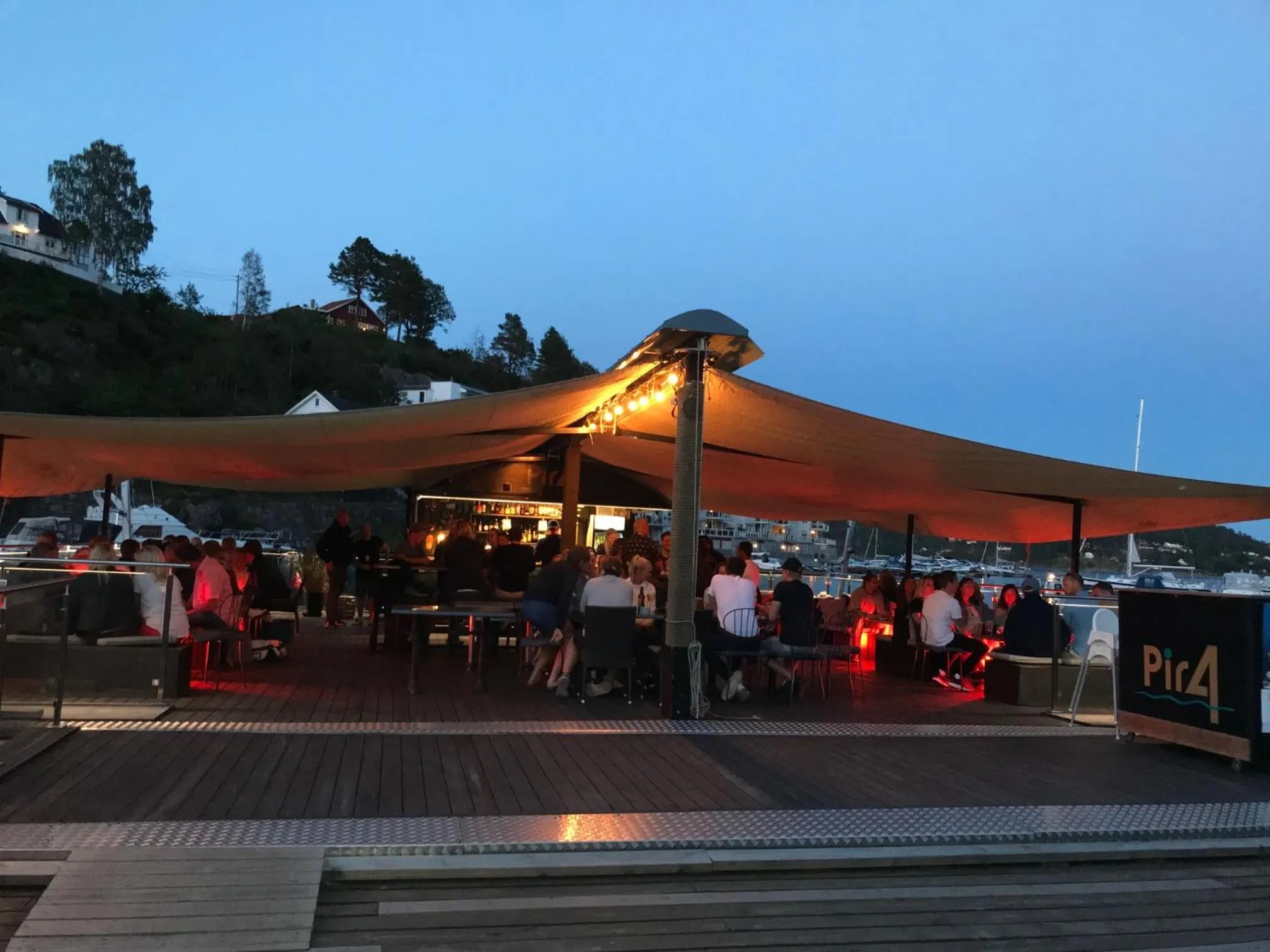 Restaurant/places to eat in Tvedestrand Fjordhotell - Unike Hoteller