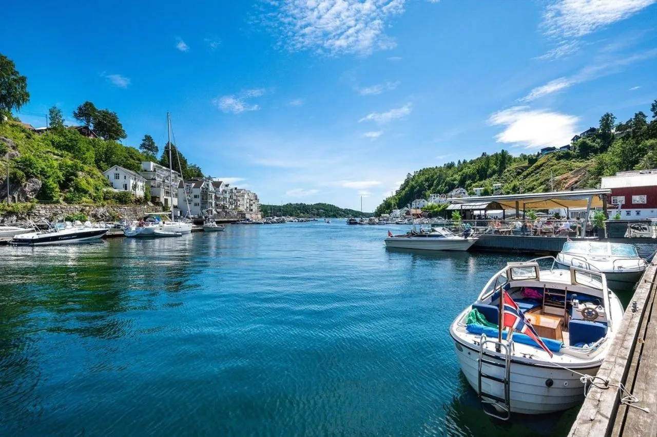 Patio in Tvedestrand Fjordhotell - Unike Hoteller