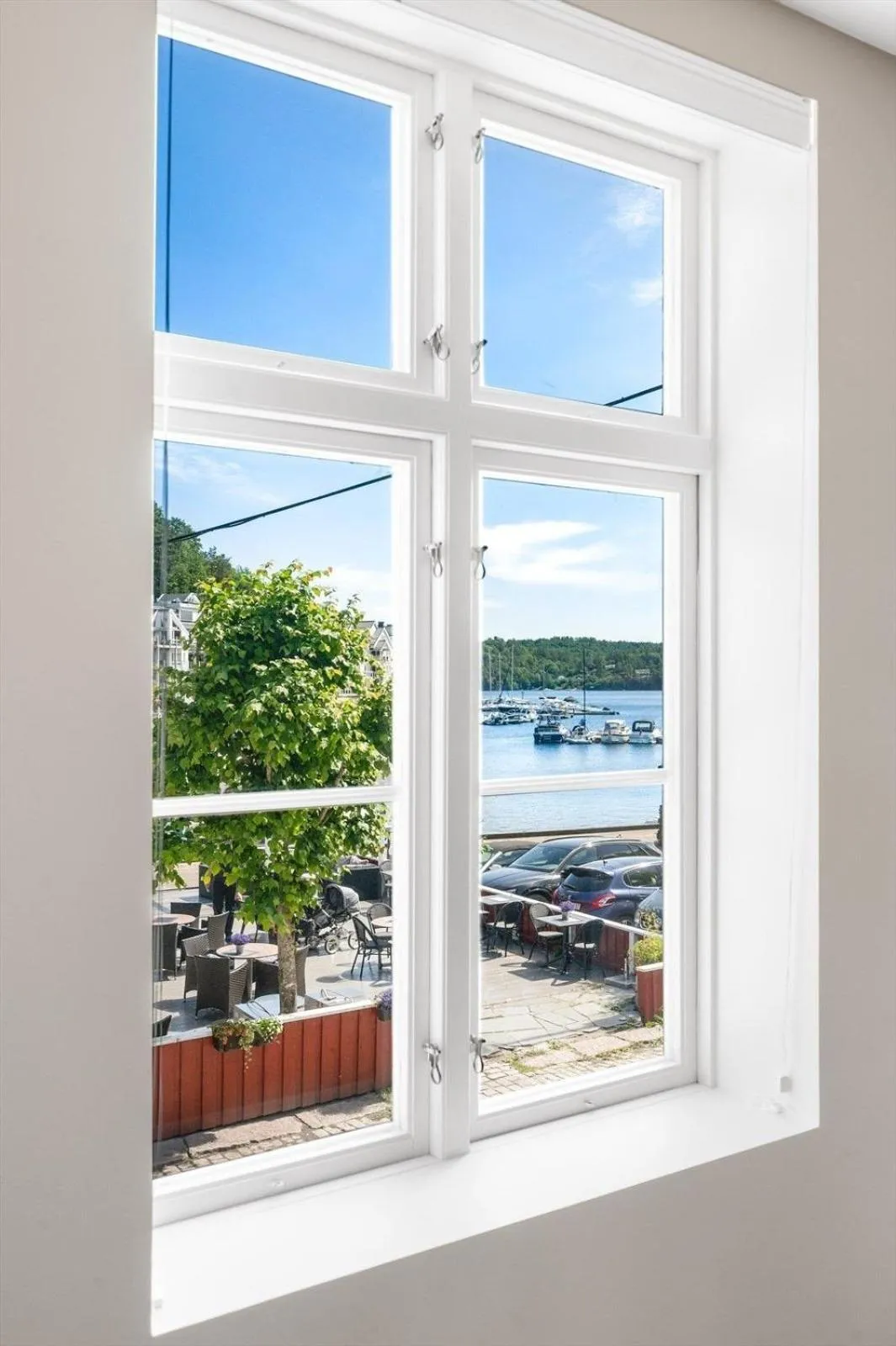 View (from property/room) in Tvedestrand Fjordhotell - Unike Hoteller