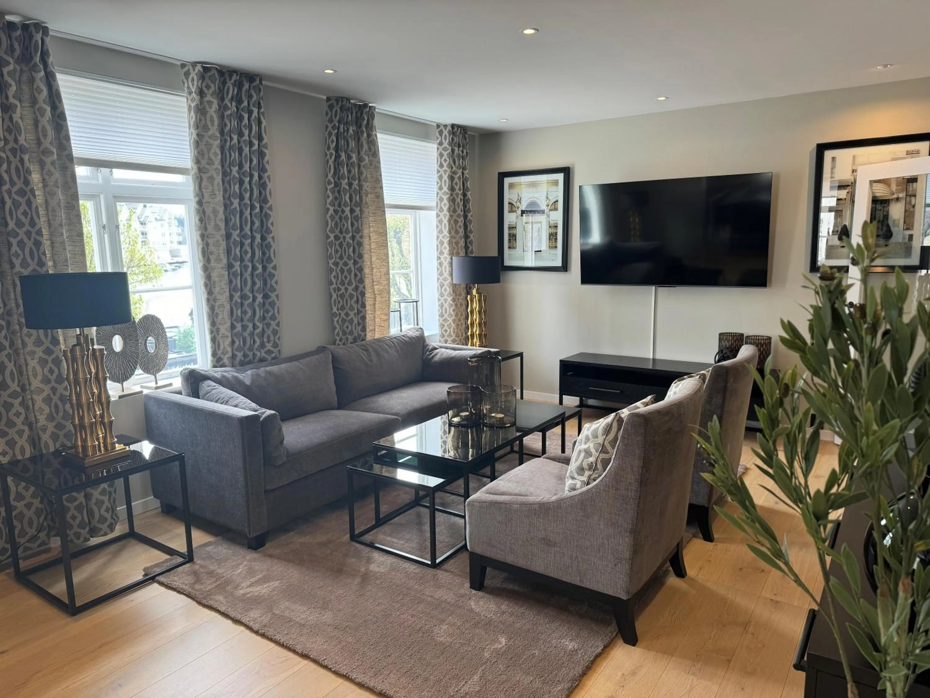 Seating area in Tvedestrand Fjordhotell - Unike Hoteller