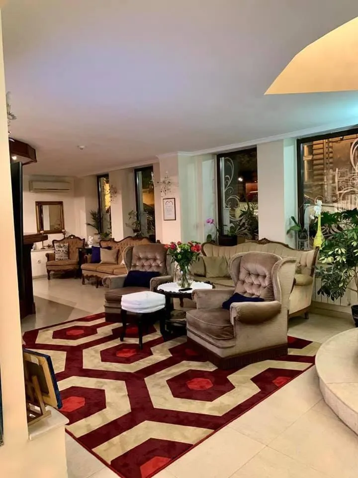 Seating area in Hi Boutique Hotel