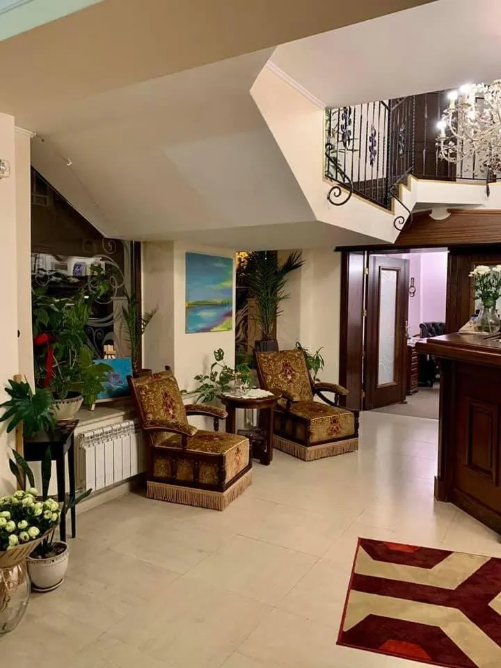 Seating area in Hi Boutique Hotel