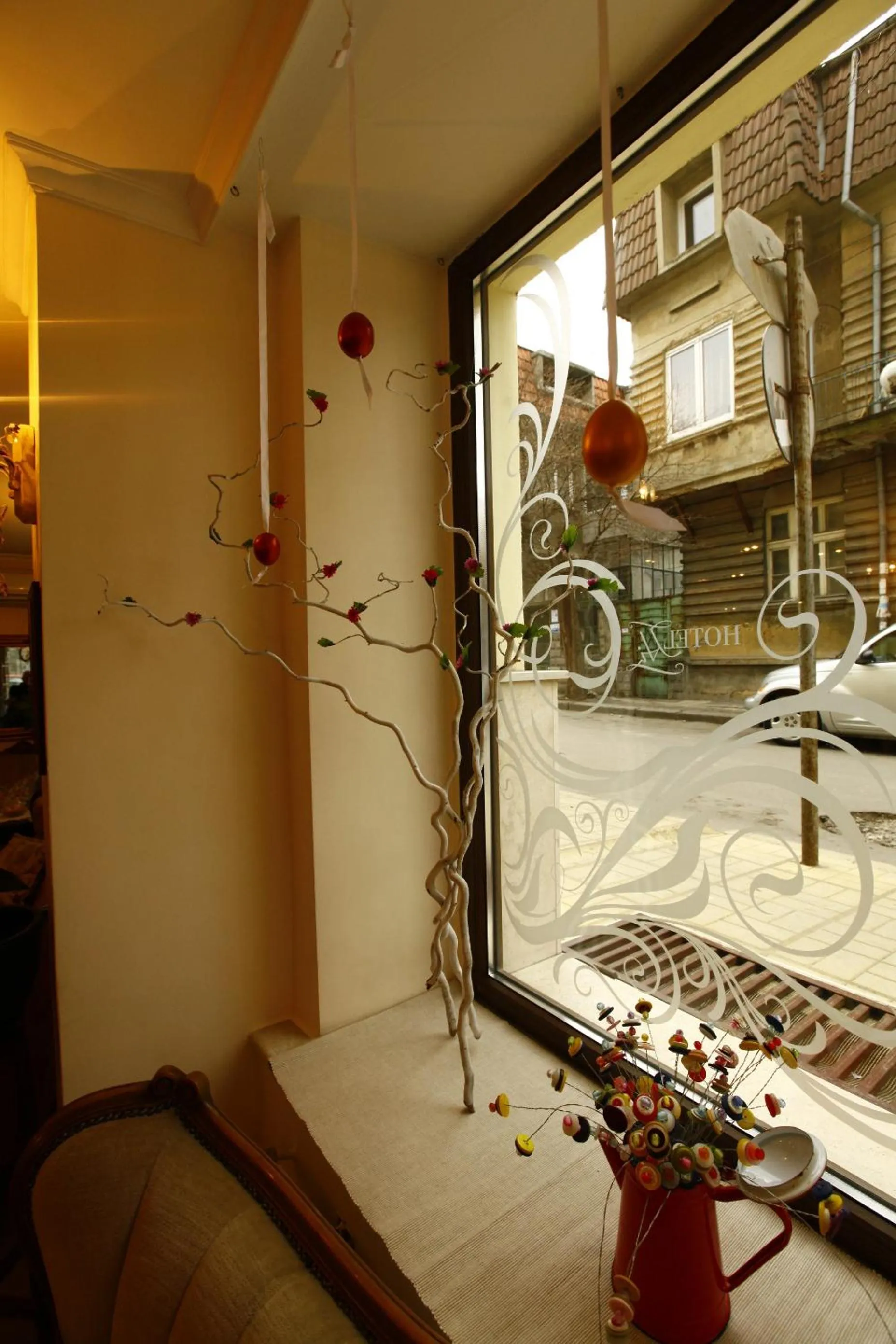 Decorative detail in Hi Boutique Hotel