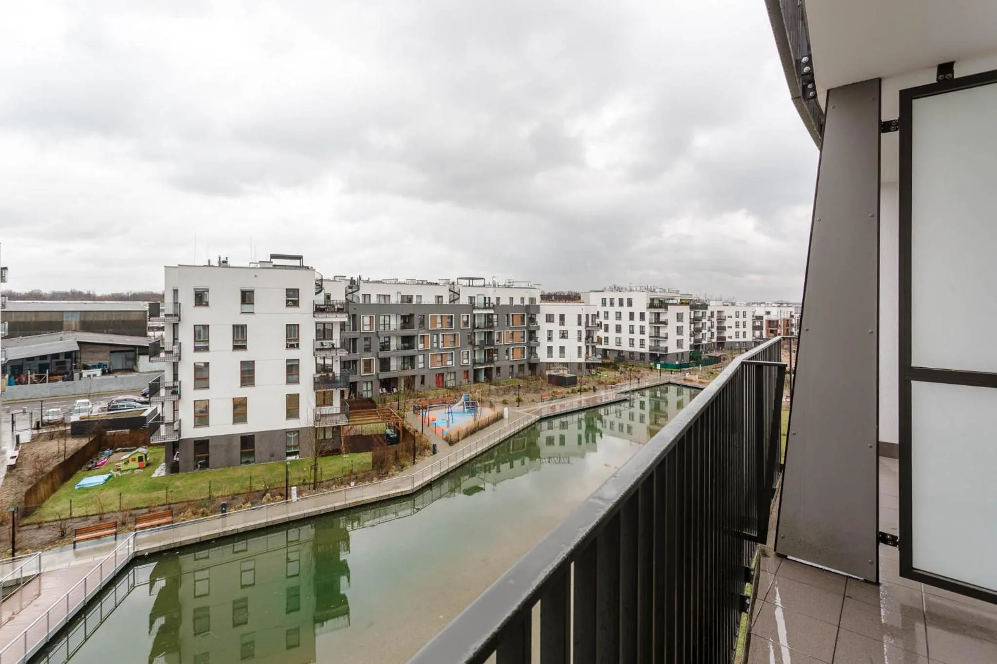 Balcony/Terrace in Chill Apartments Airport Apartments
