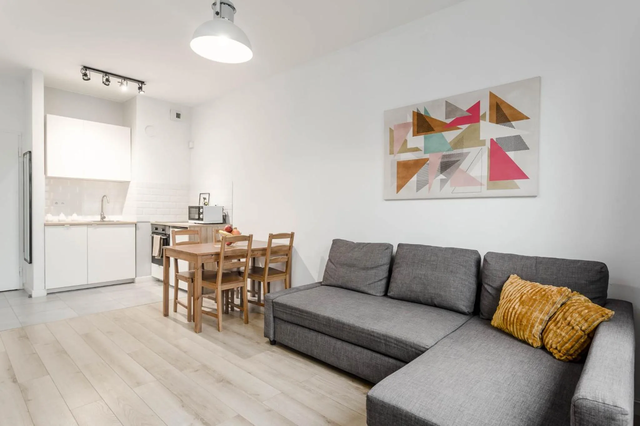 Living room in Chill Apartments Airport Apartments