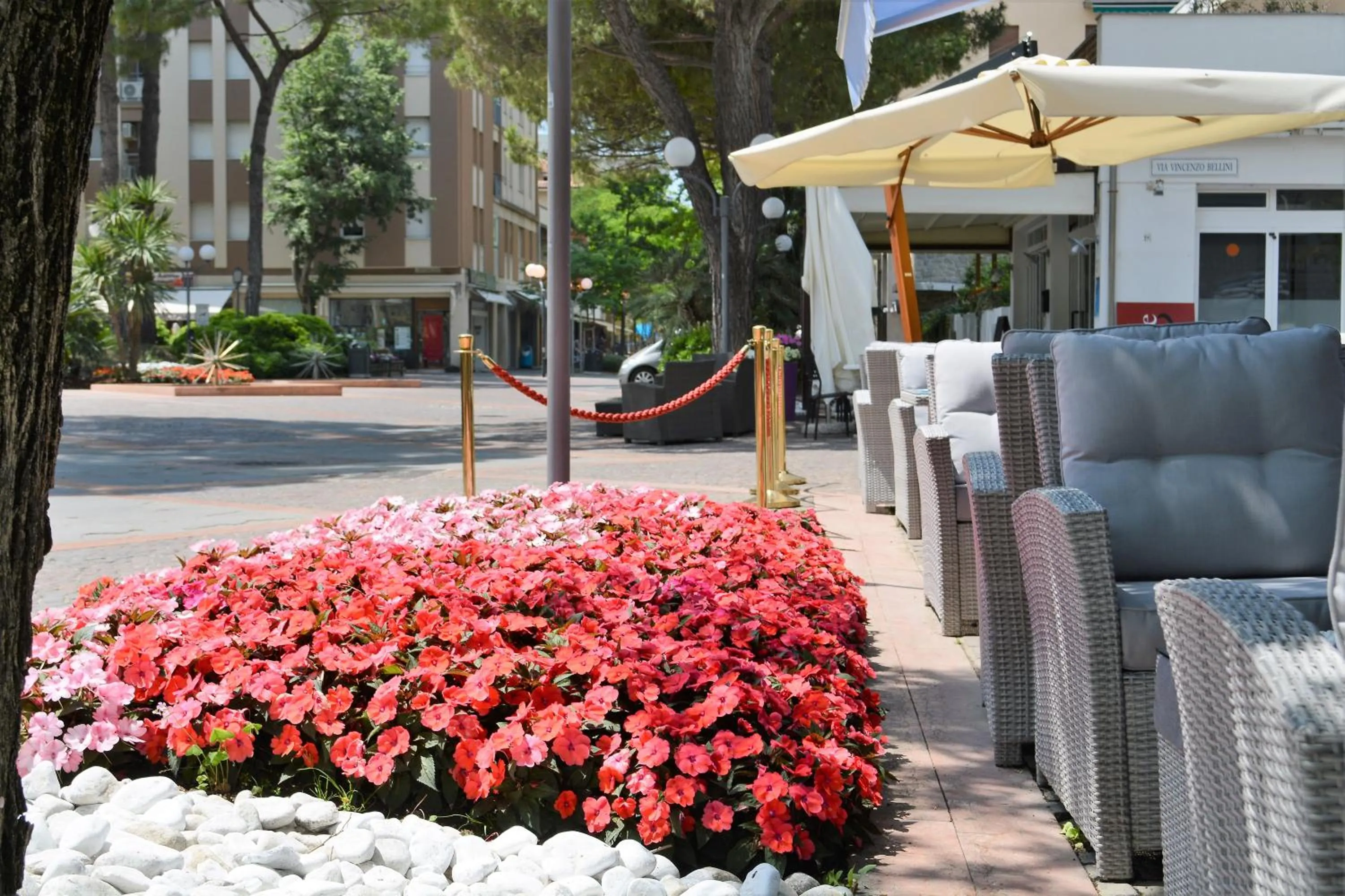 Property building in Hotel Villa Erica