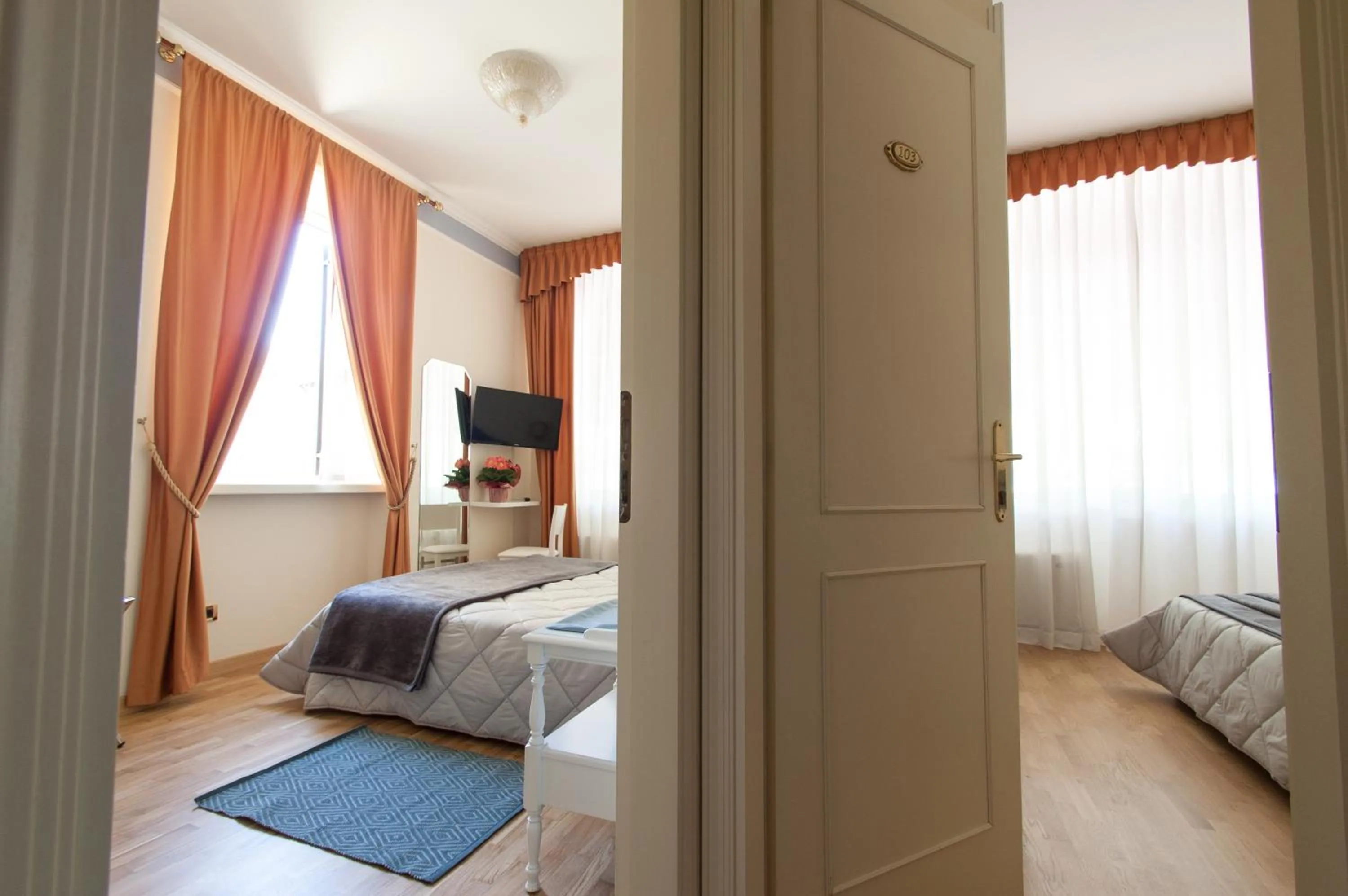 Day, Bed in Hotel Villa Erica