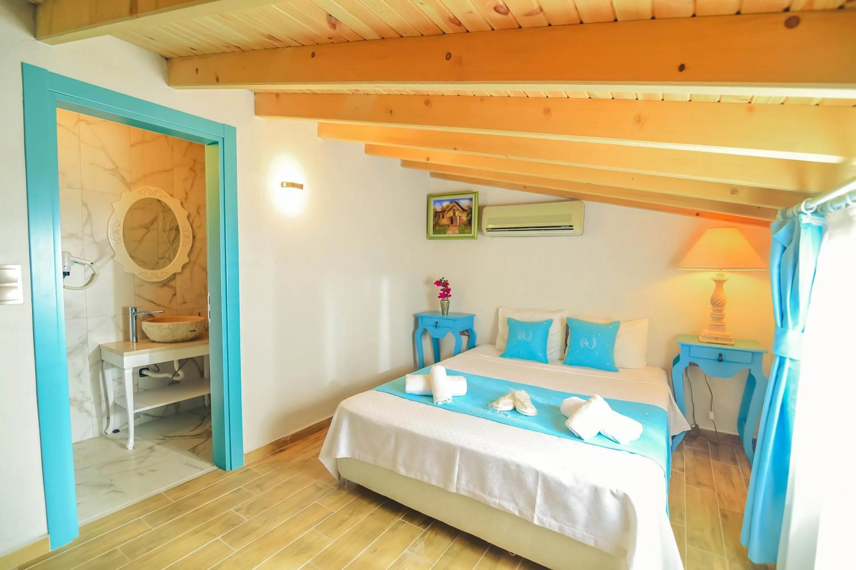 Bed in Bedirhan Konak Otel