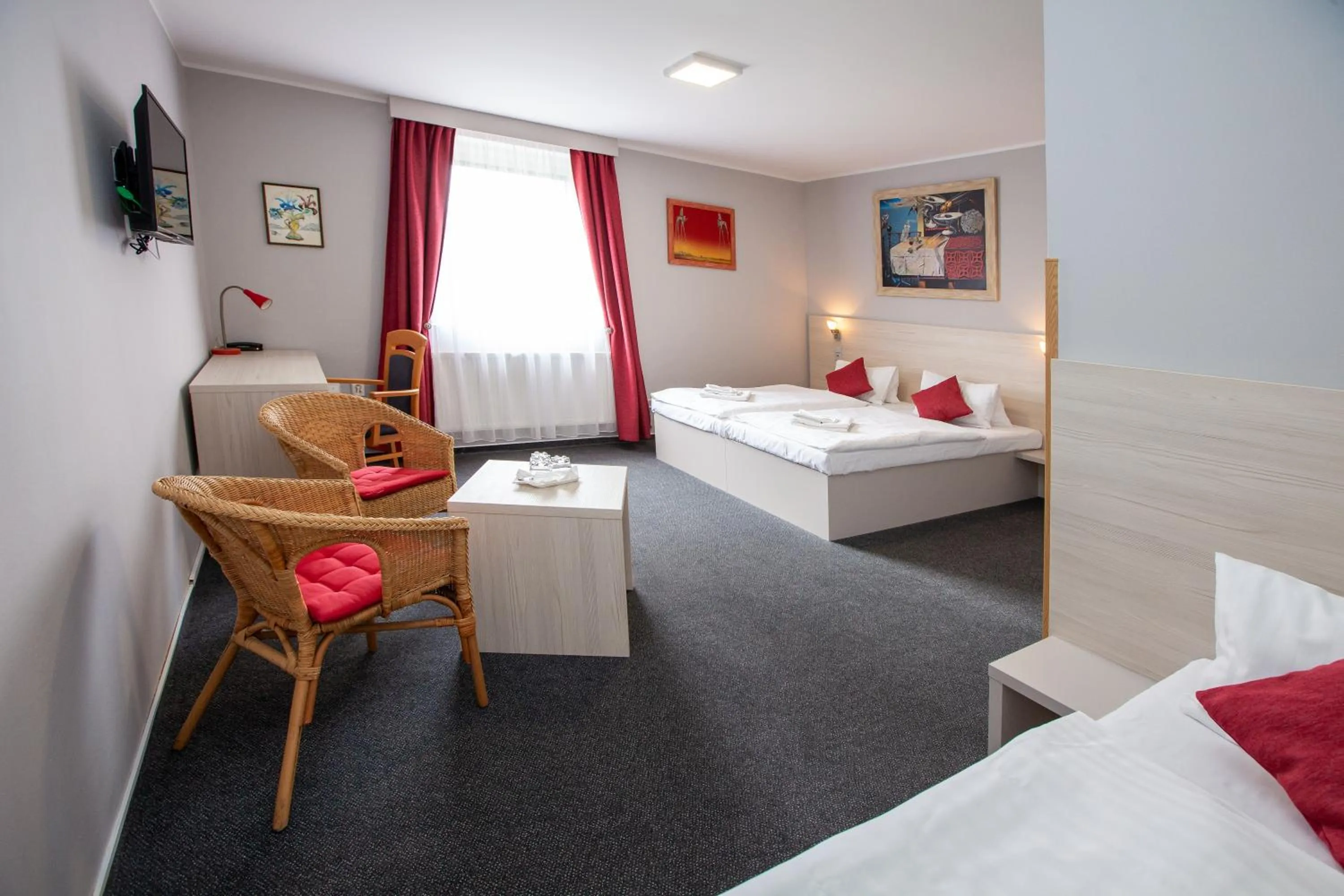 Bedroom, Bed in Hotel Stella