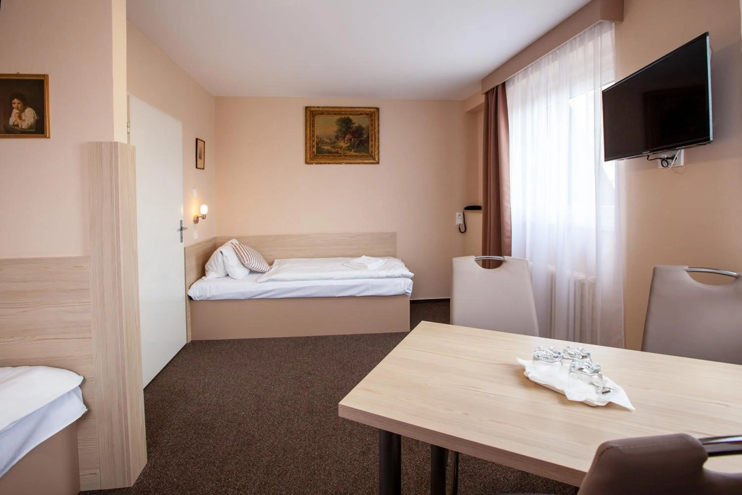 Bedroom, Bed in Hotel Stella