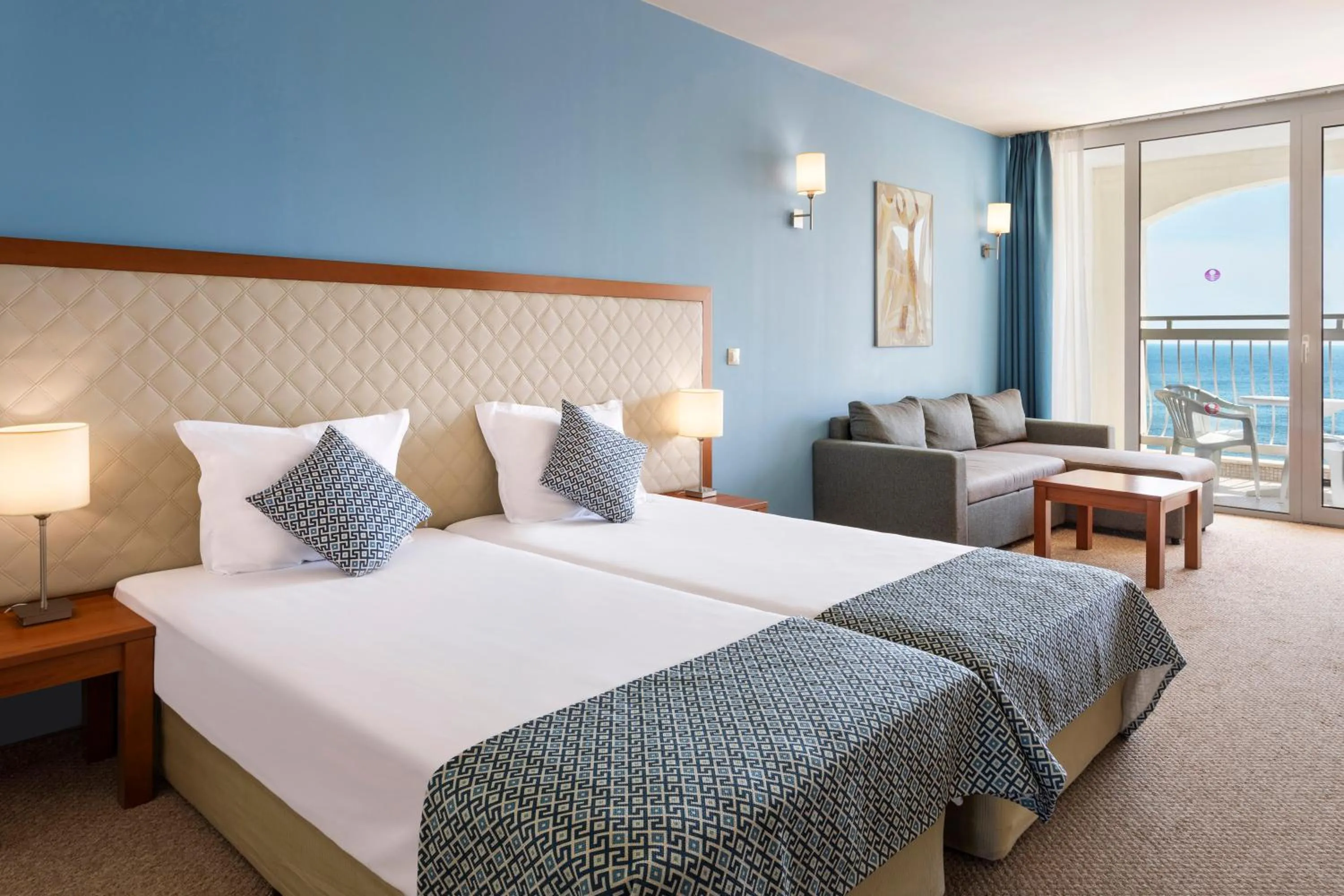 Bed in Sol Luna Bay All Inclusive