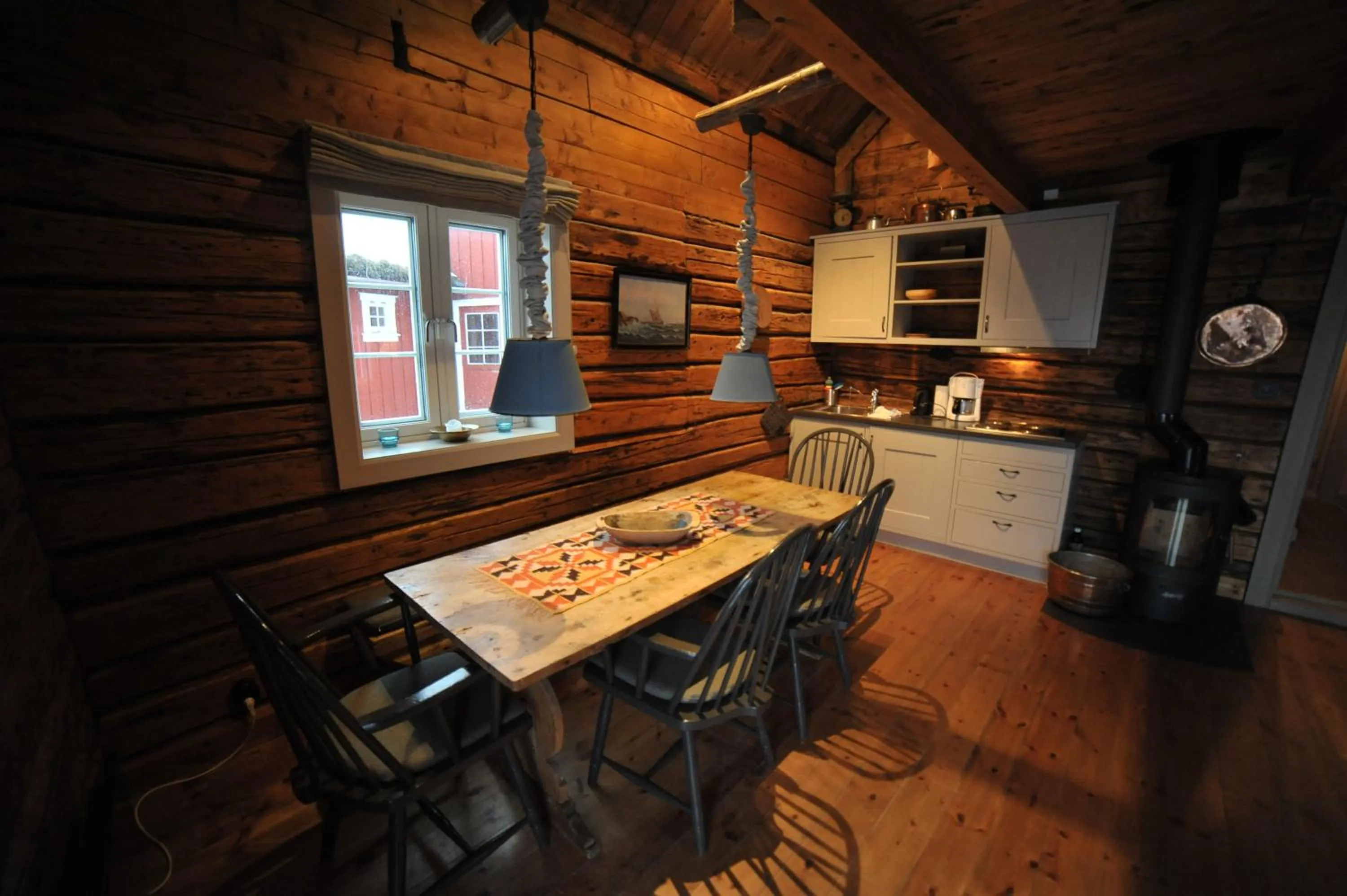 Coffee/tea facilities in Reine Rorbuer - by Classic Norway Hotels