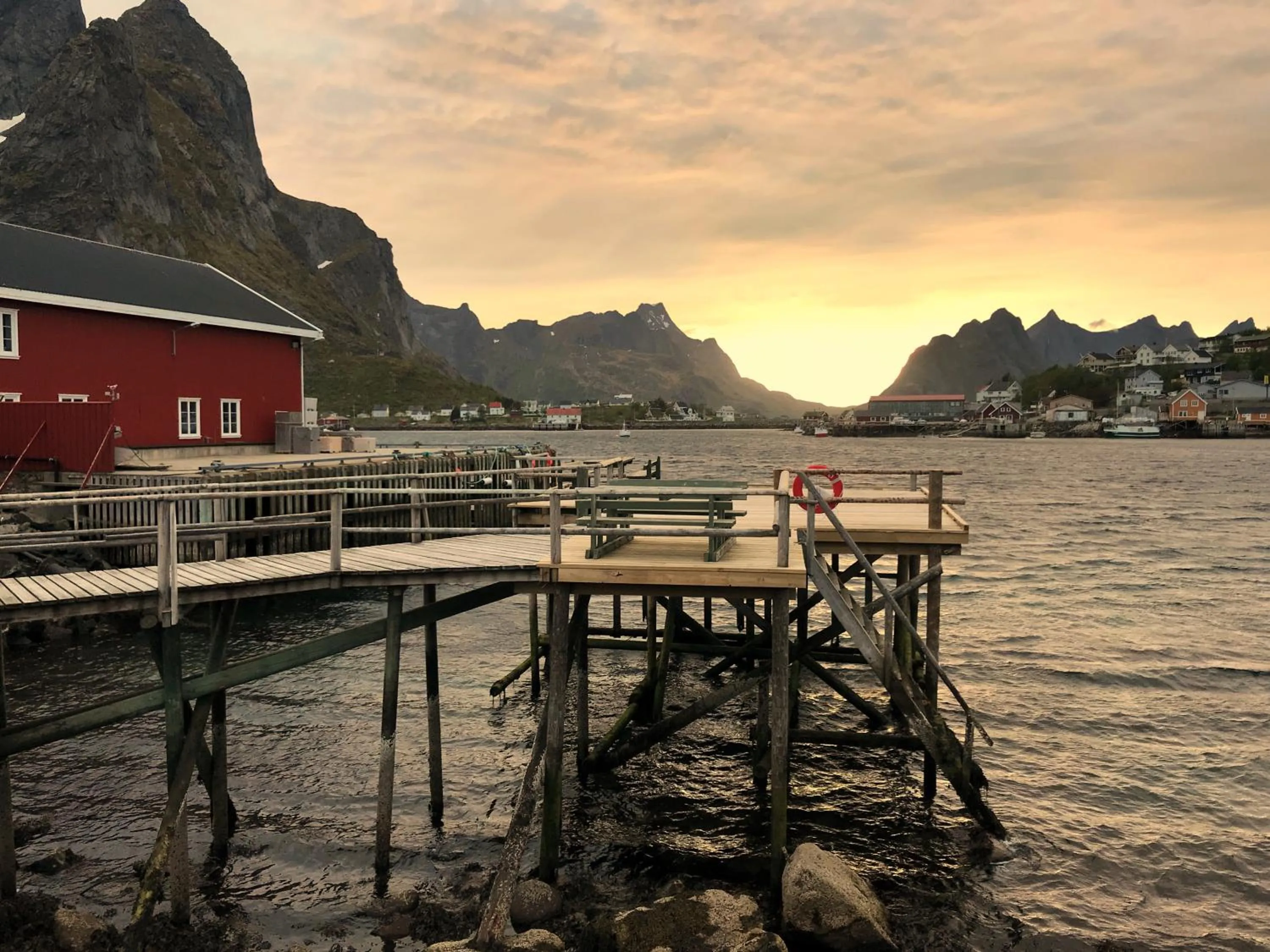 Natural landscape in Reine Rorbuer - by Classic Norway Hotels