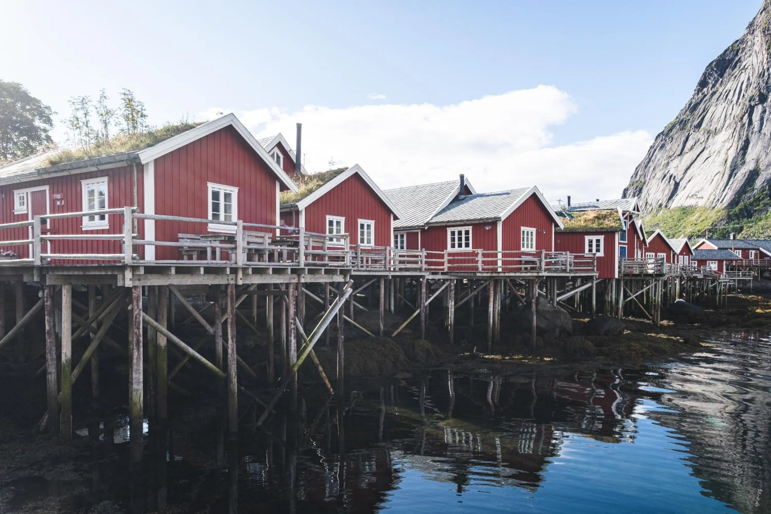 Property building in Reine Rorbuer - by Classic Norway Hotels