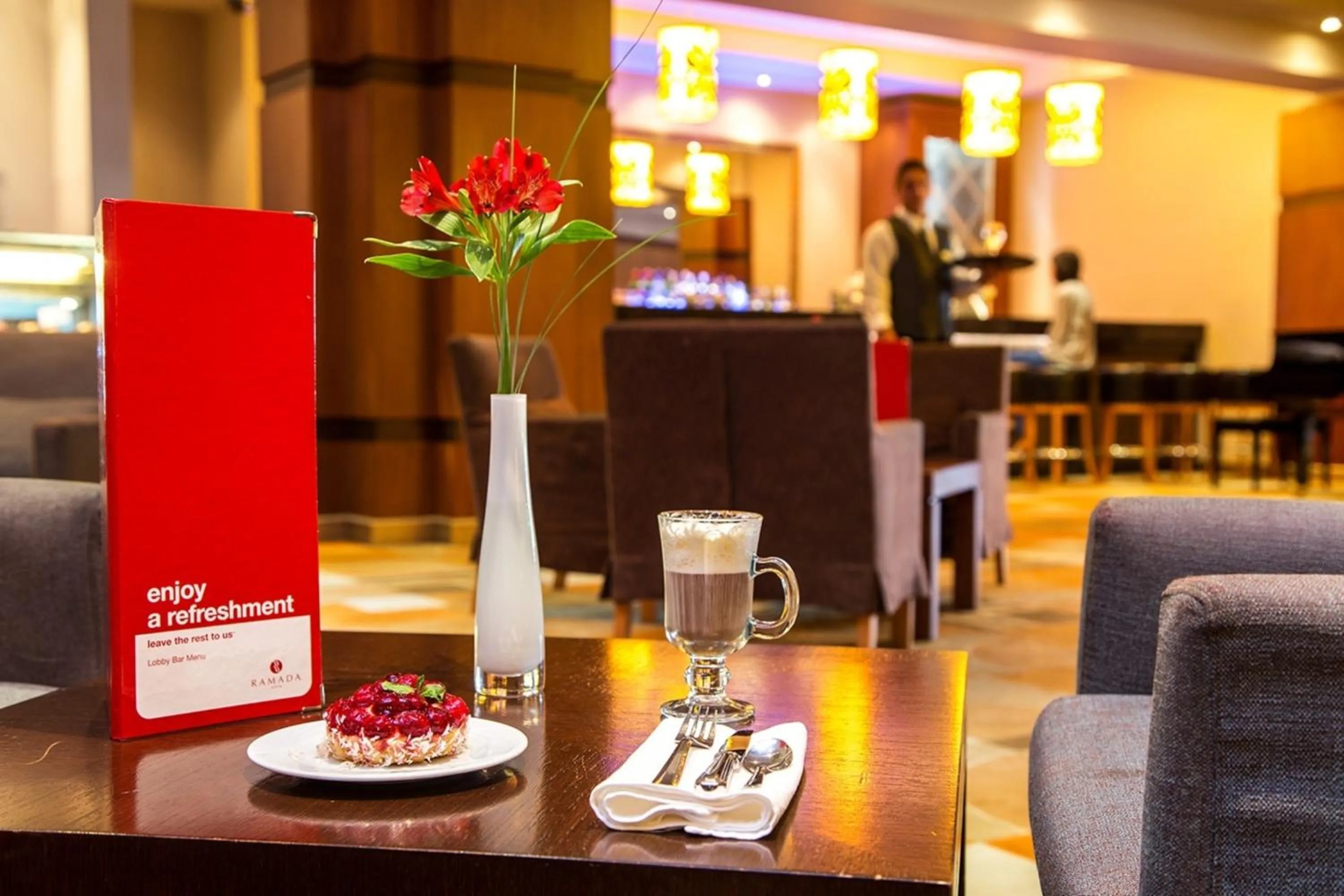 Lounge or bar in Ramada by Wyndham Sofia City Center