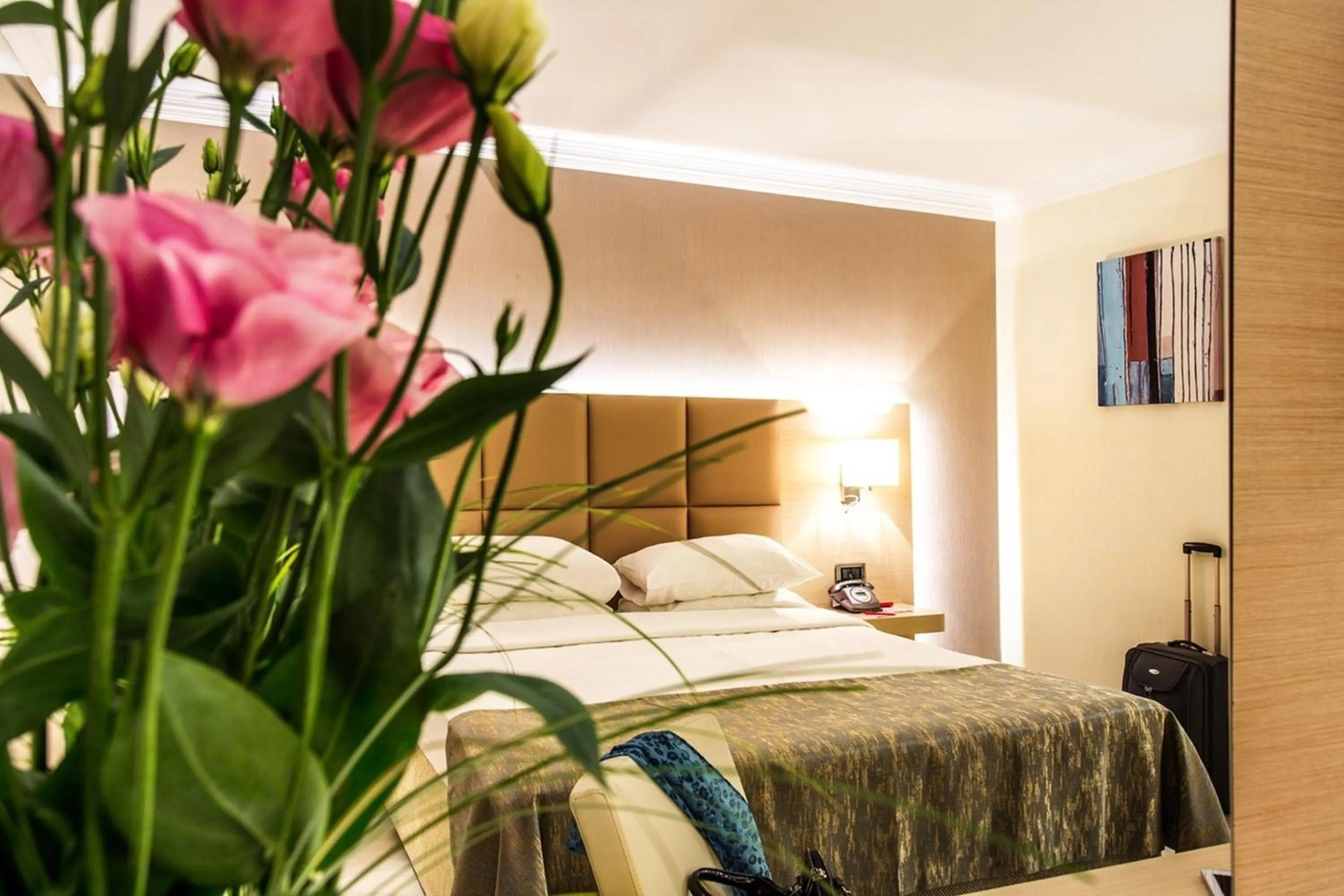 Decorative detail, Bed in Ramada by Wyndham Sofia City Center