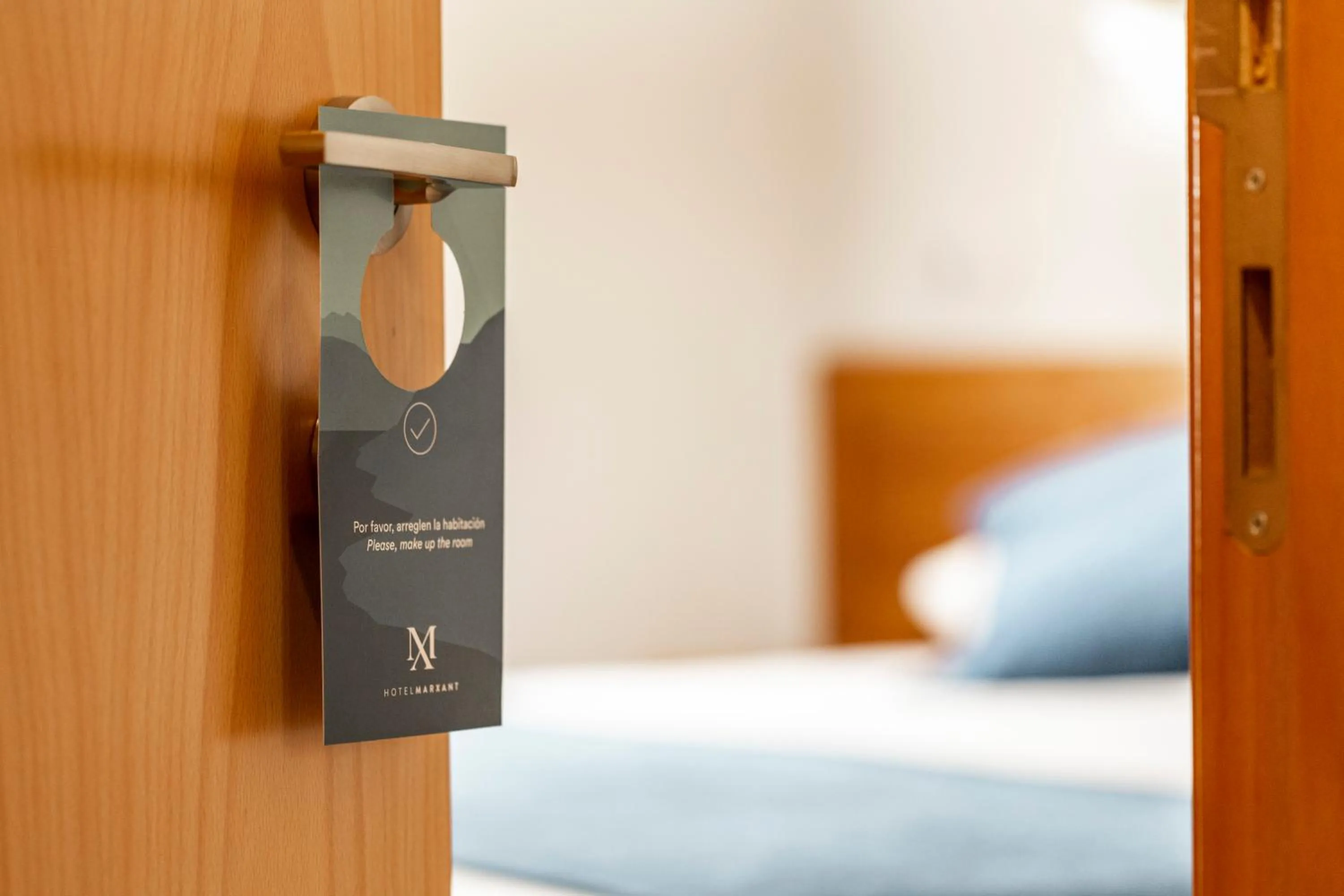 Bed in Hotel Marxant