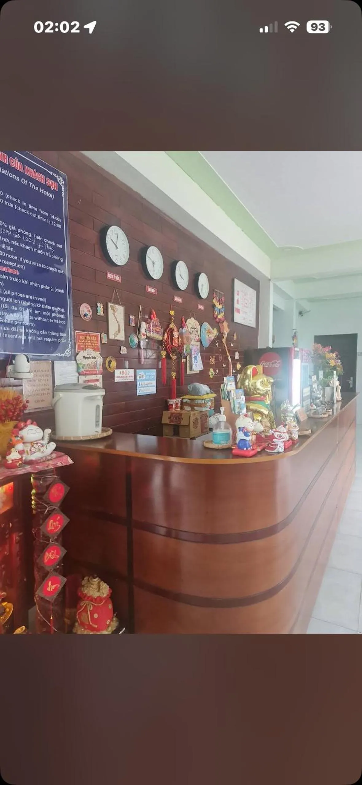 Lobby or reception in Hotel Nguyên Toàn