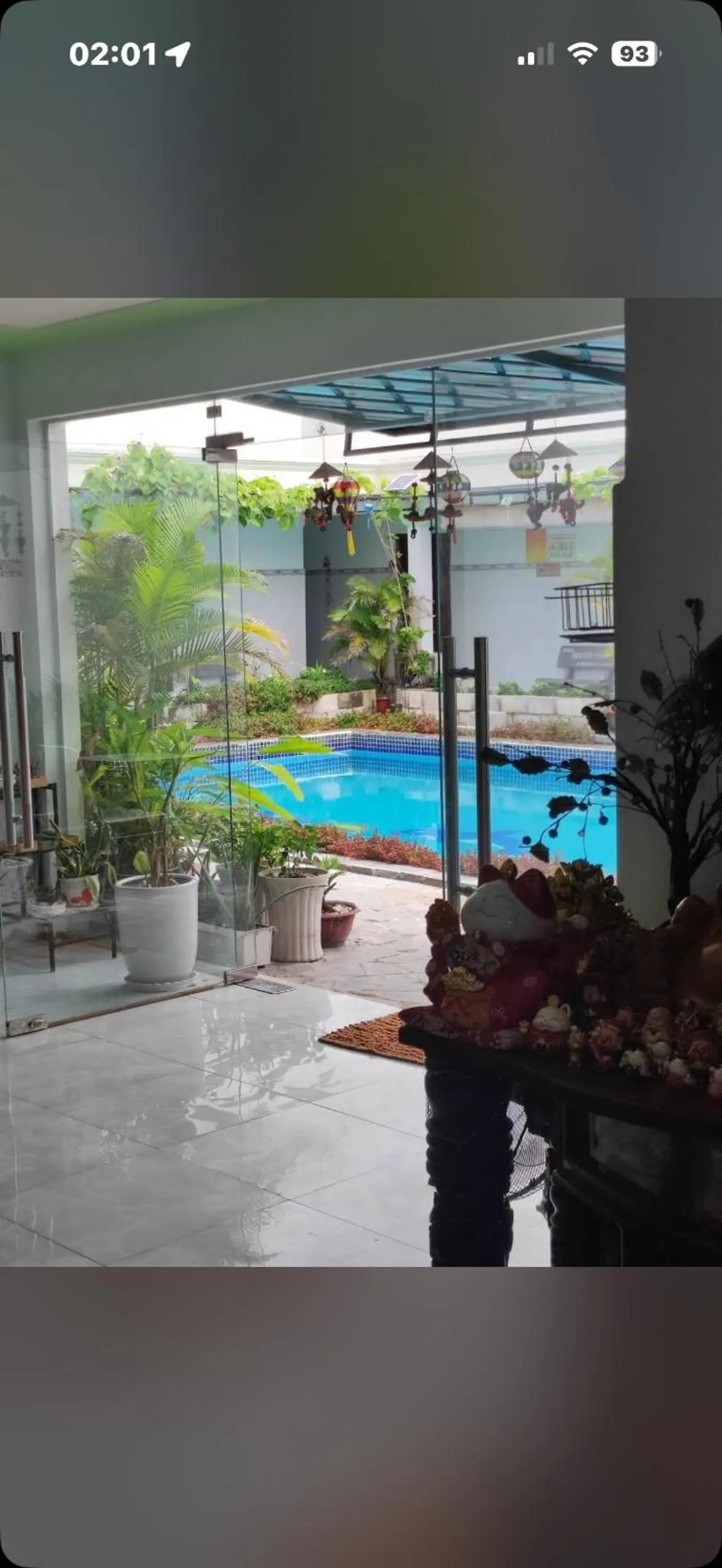 Swimming pool in Hotel Nguyên Toàn