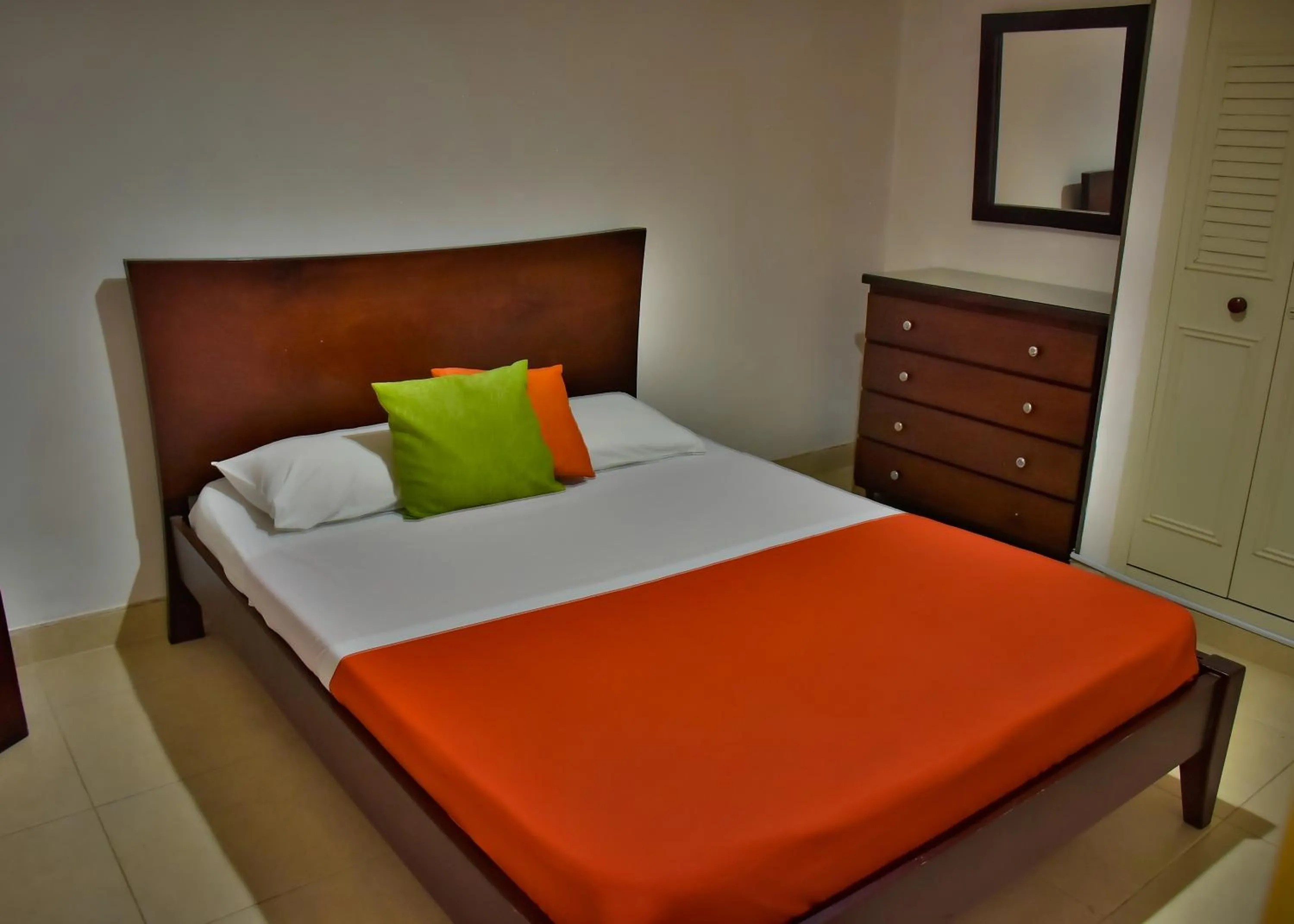 Bed in Hotel La Terraza