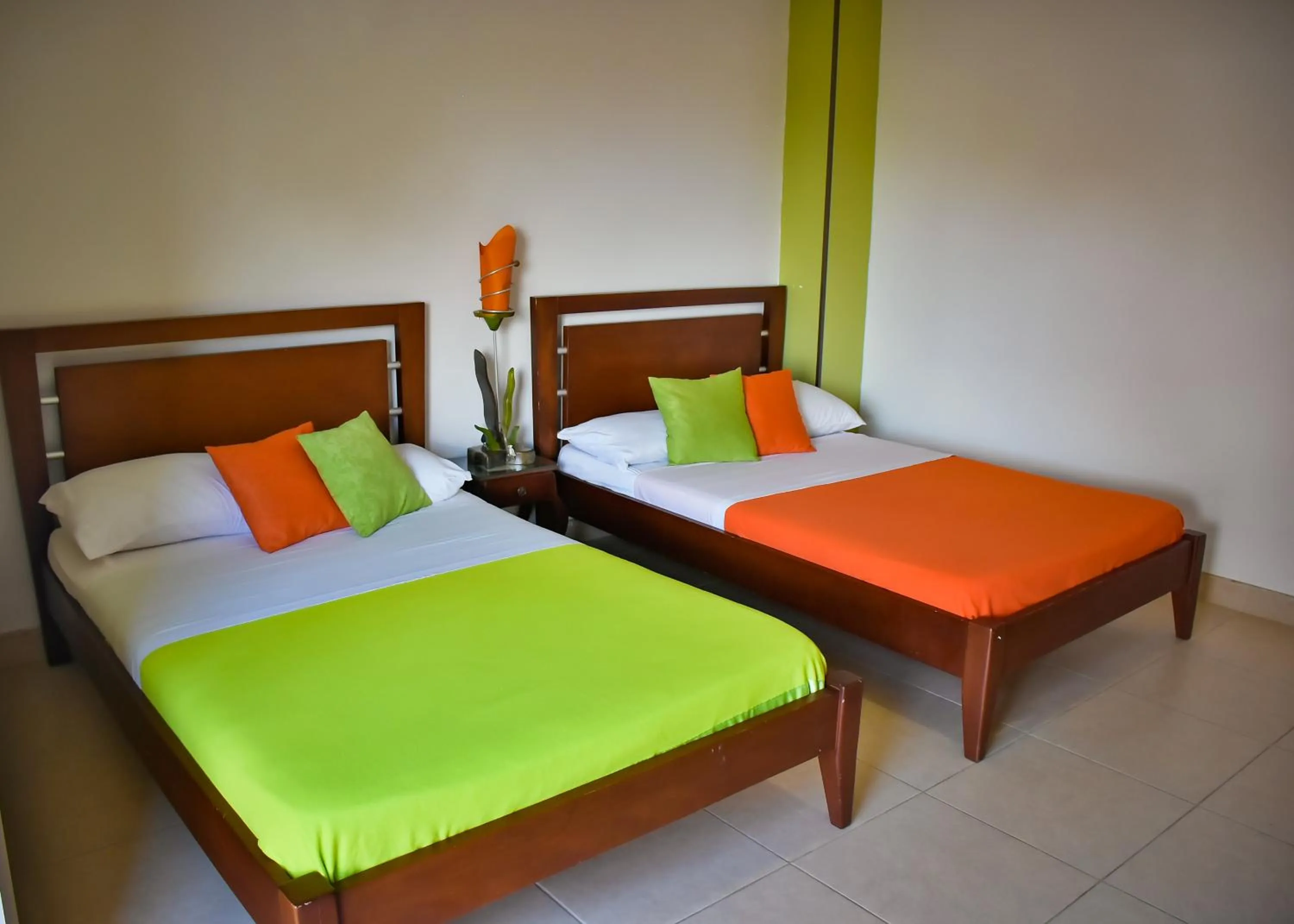 Bed in Hotel La Terraza