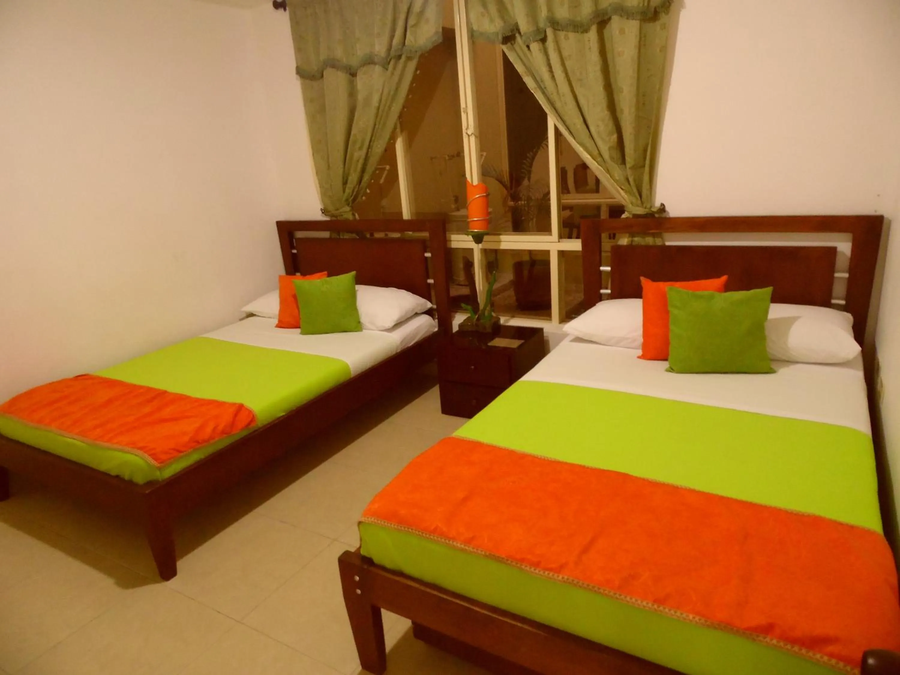 Bed in Hotel La Terraza