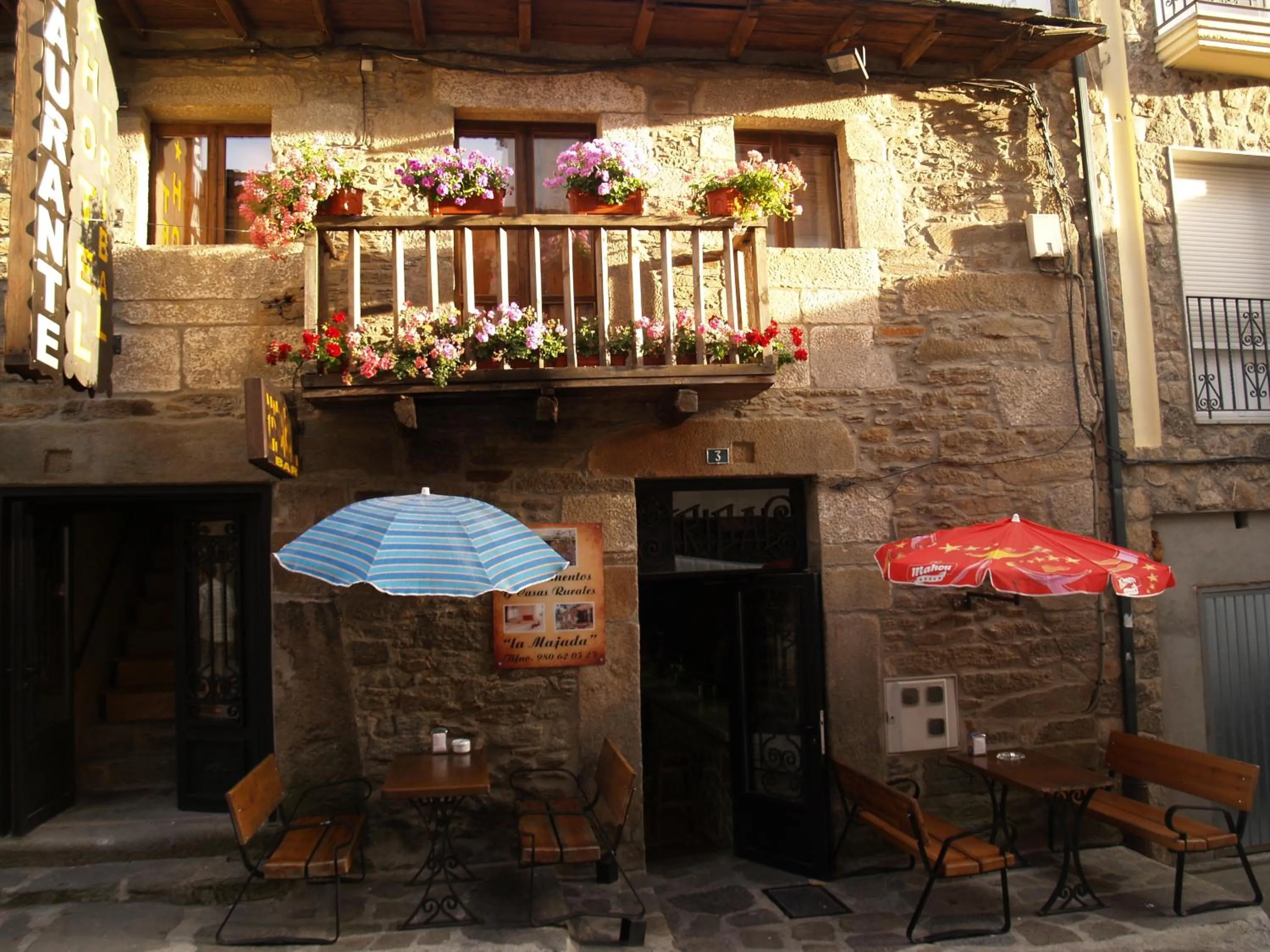 Patio in Hostal Tribal