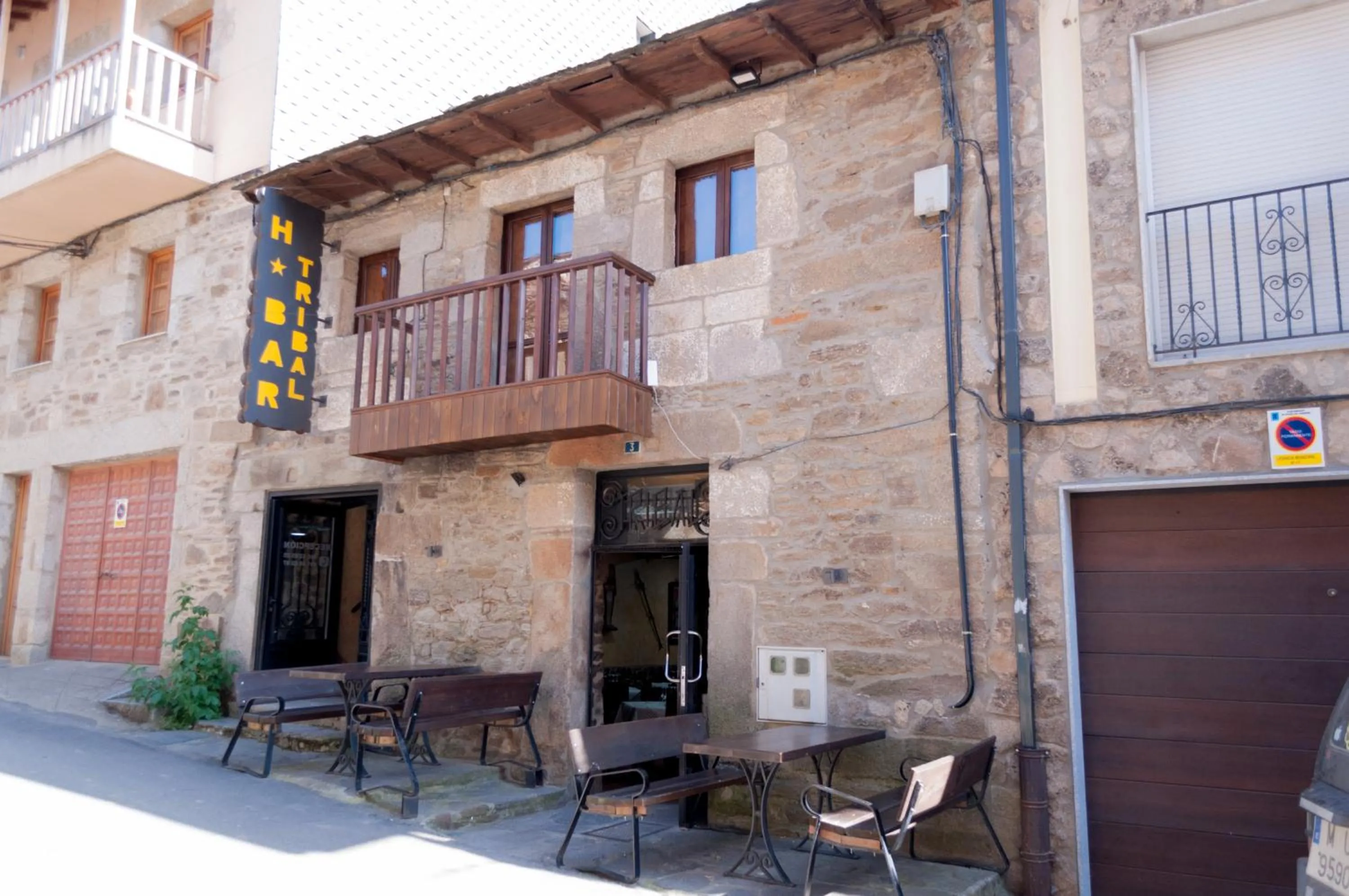 Property building in Hostal Tribal