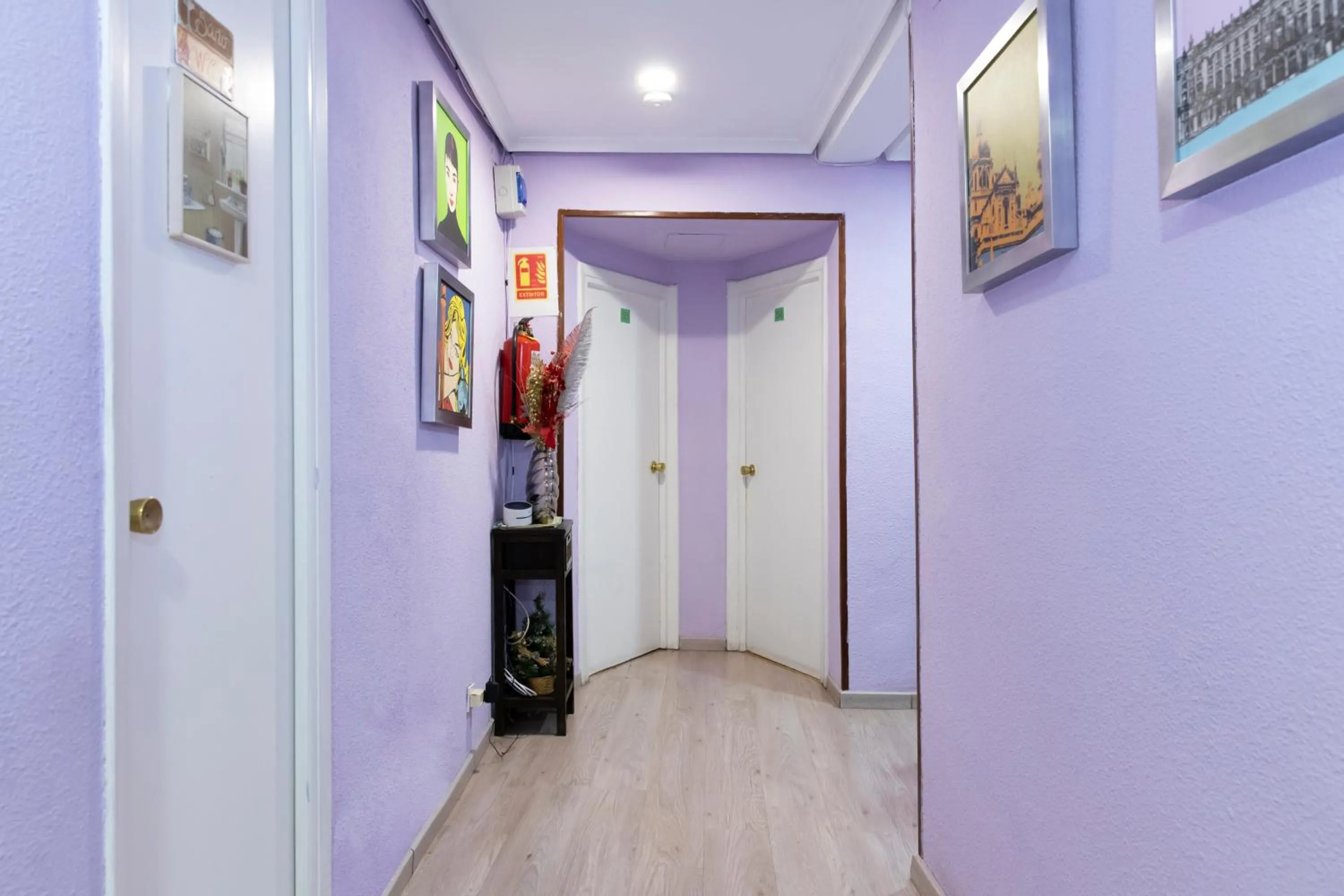 Lobby or reception in Hostal Rober