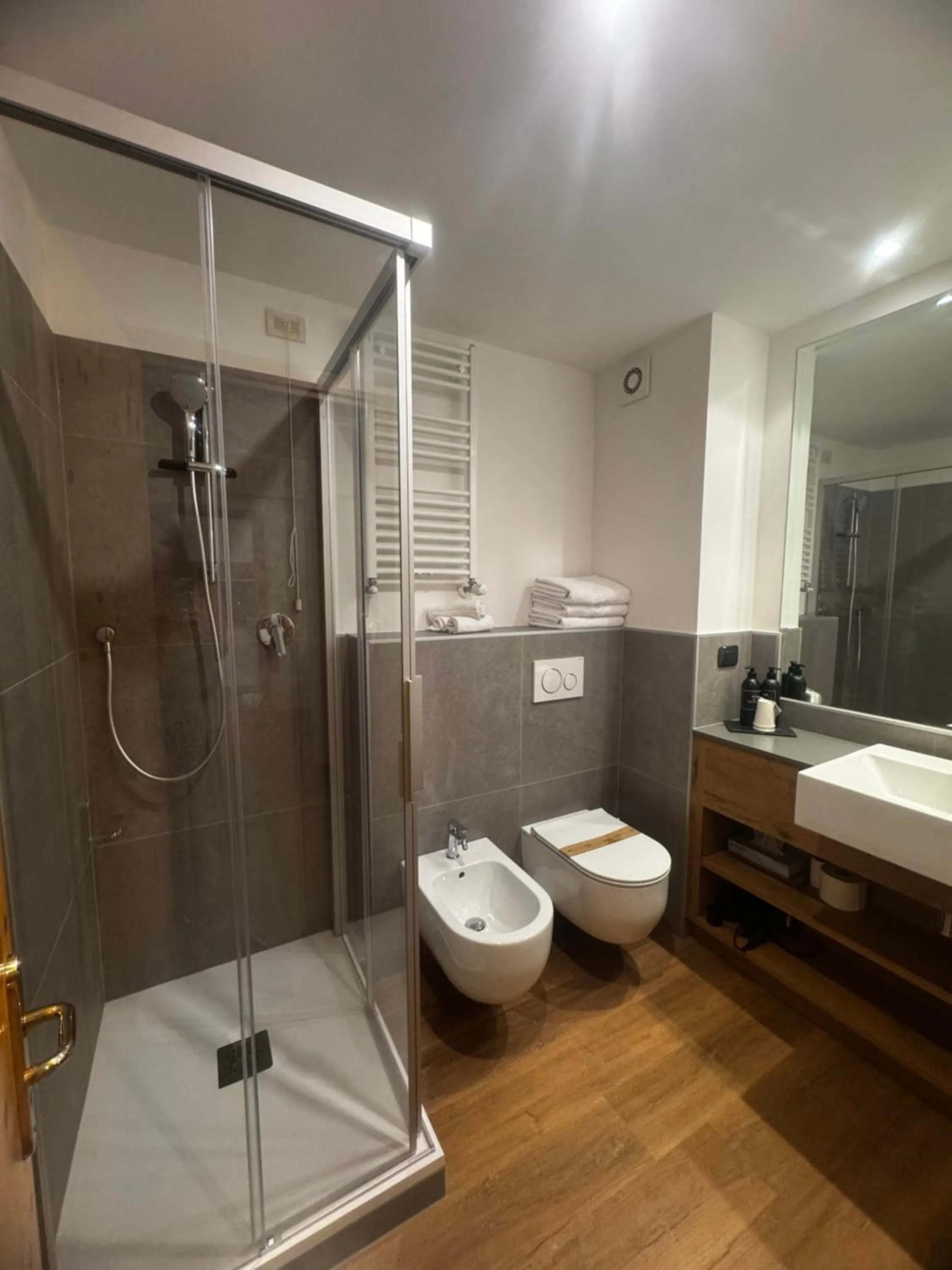 Bathroom in Aparthotel Wellness Villa di Bosco