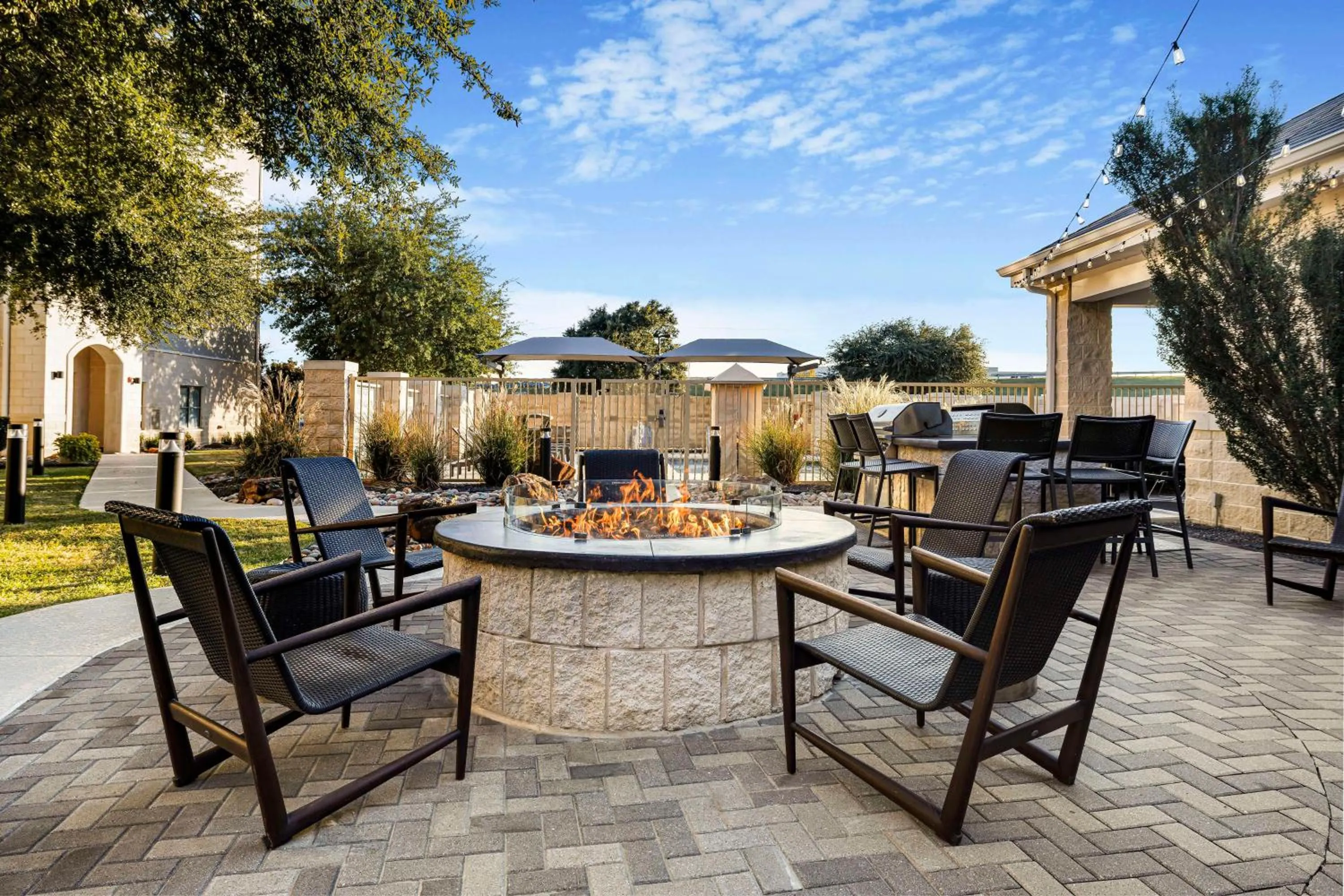 Patio in Homewood Suites by Hilton Plano-Richardson