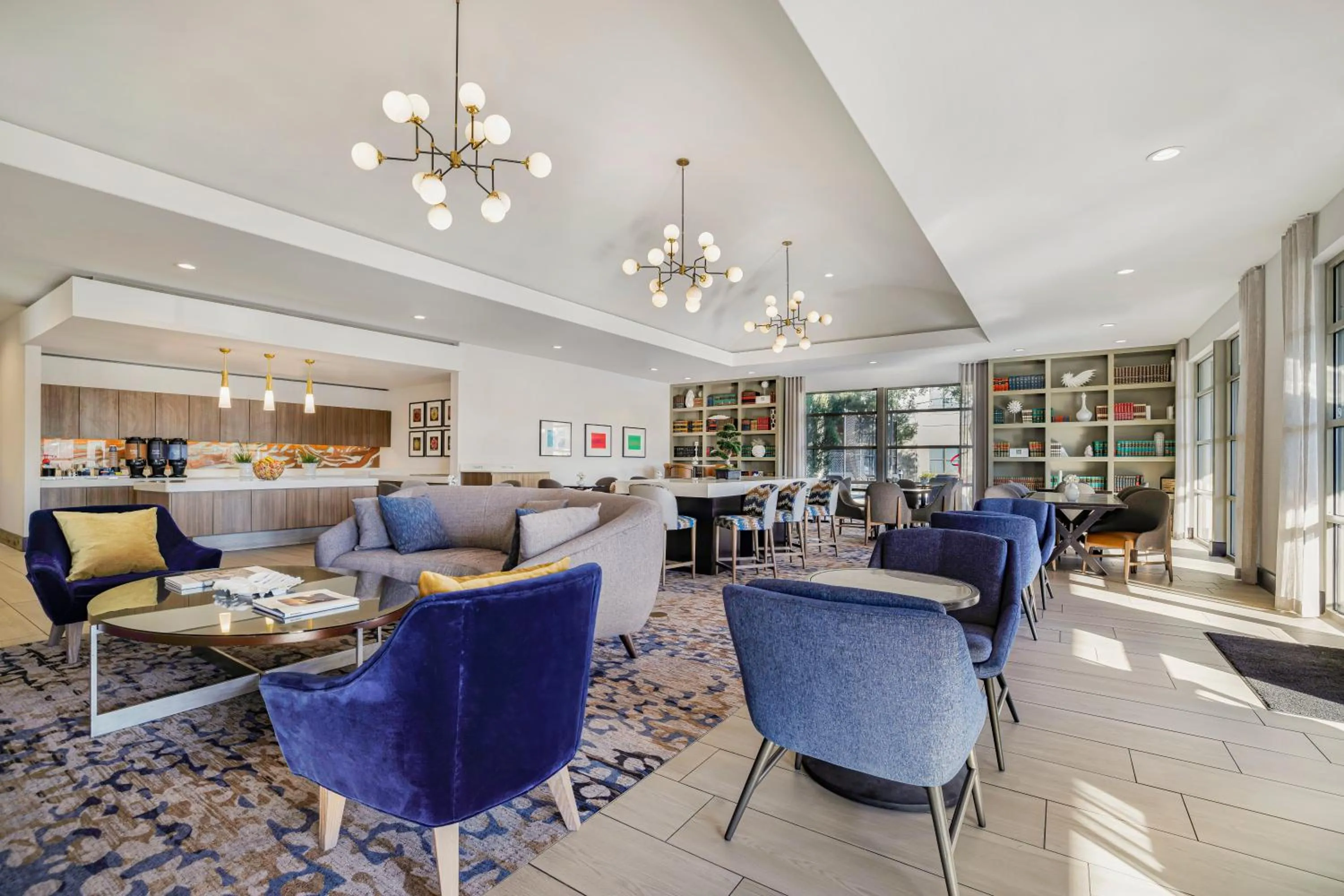 Lobby or reception in Homewood Suites by Hilton Plano-Richardson