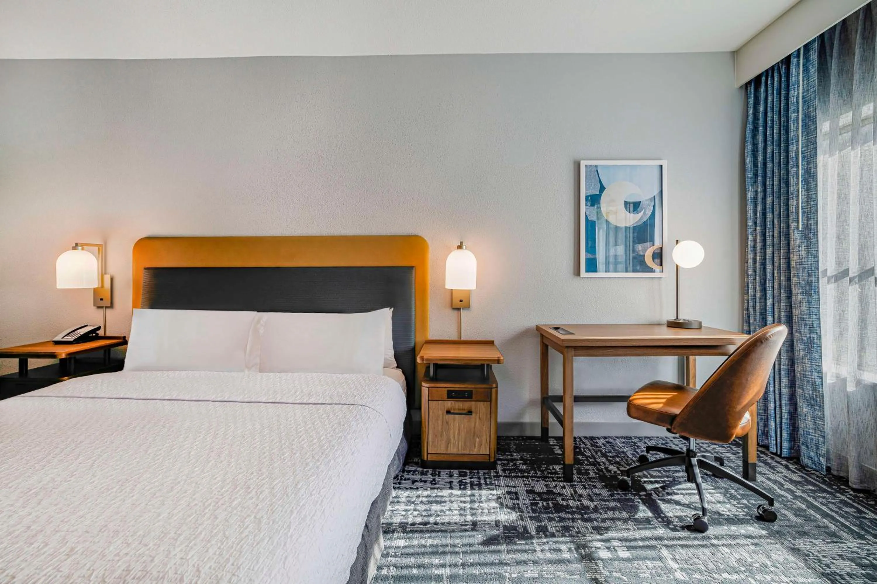 Bed in Homewood Suites by Hilton Plano-Richardson