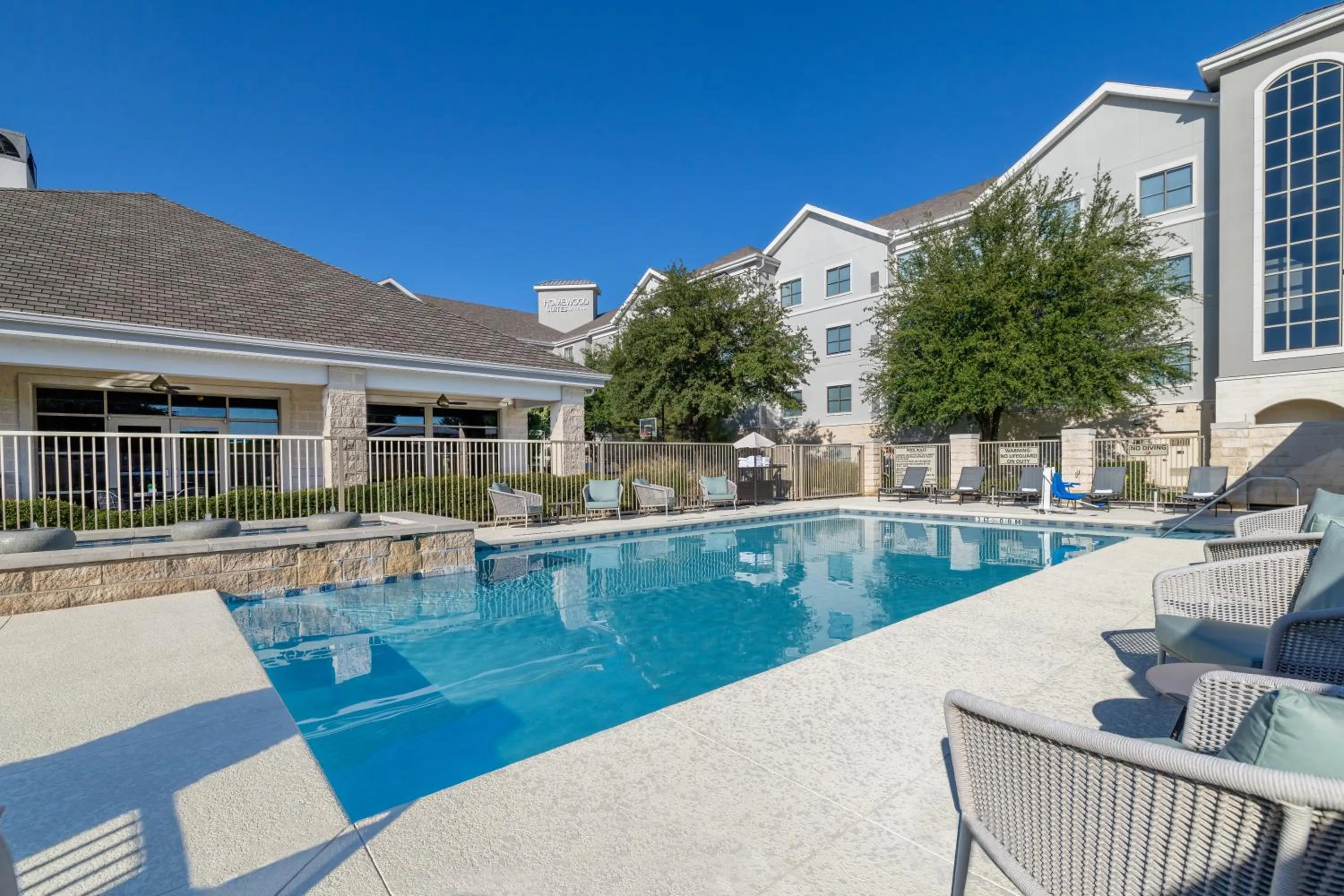 Swimming pool in Homewood Suites by Hilton Plano-Richardson