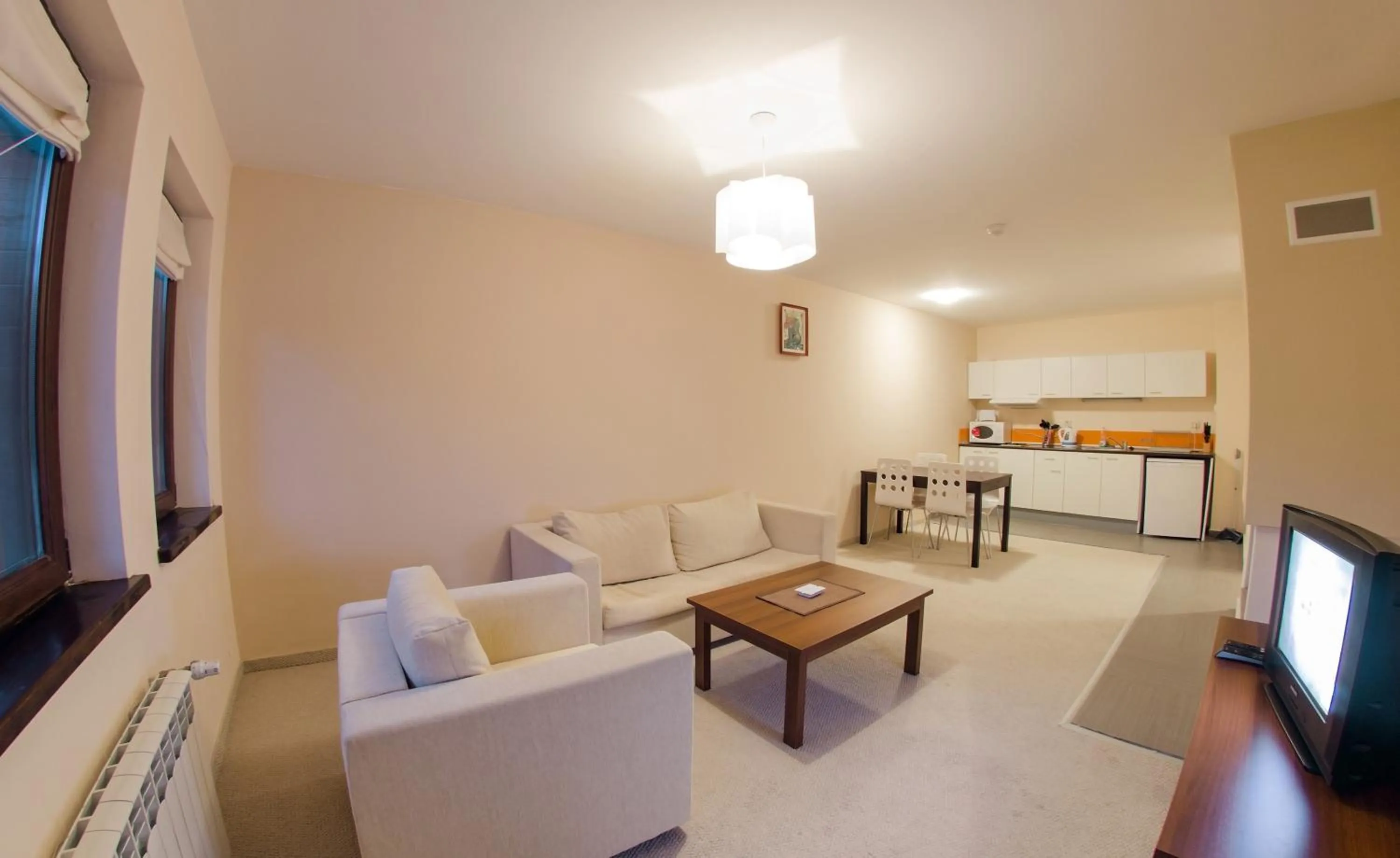 Living room in Green Life Family Apartments Pamporovo