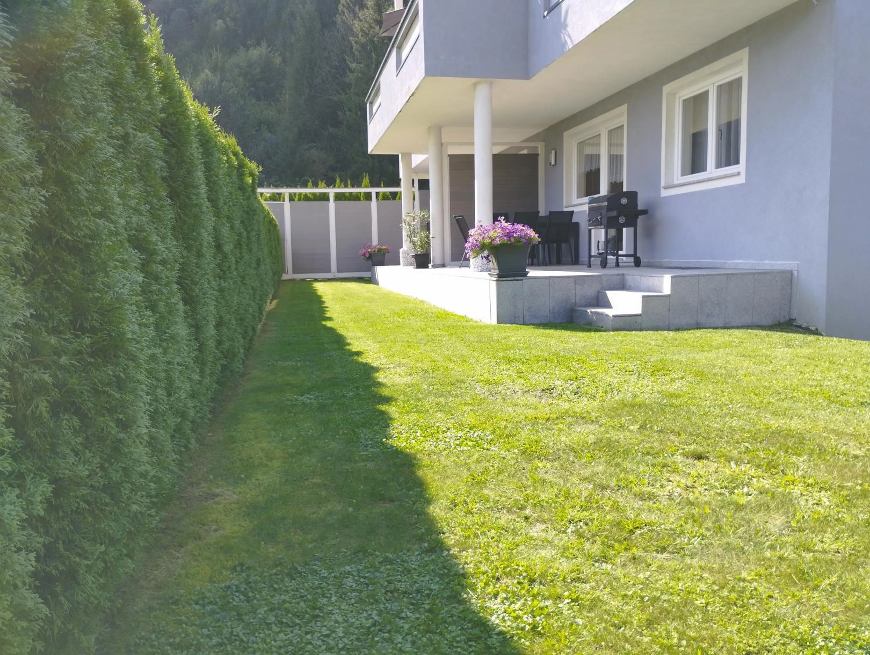 Garden in Appartement Julian