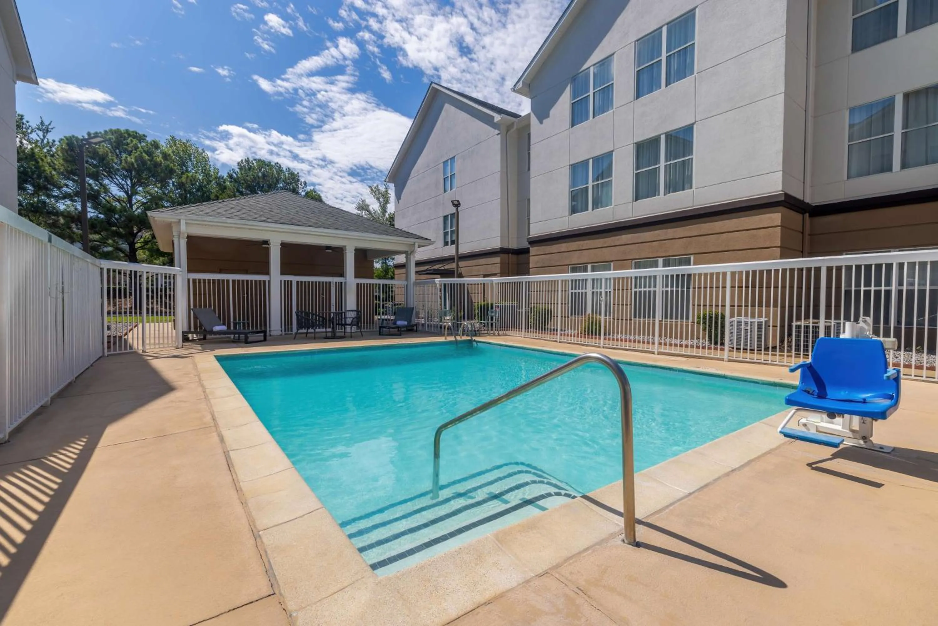 Pool view in Homewood Suites by Hilton Jackson-Ridgeland