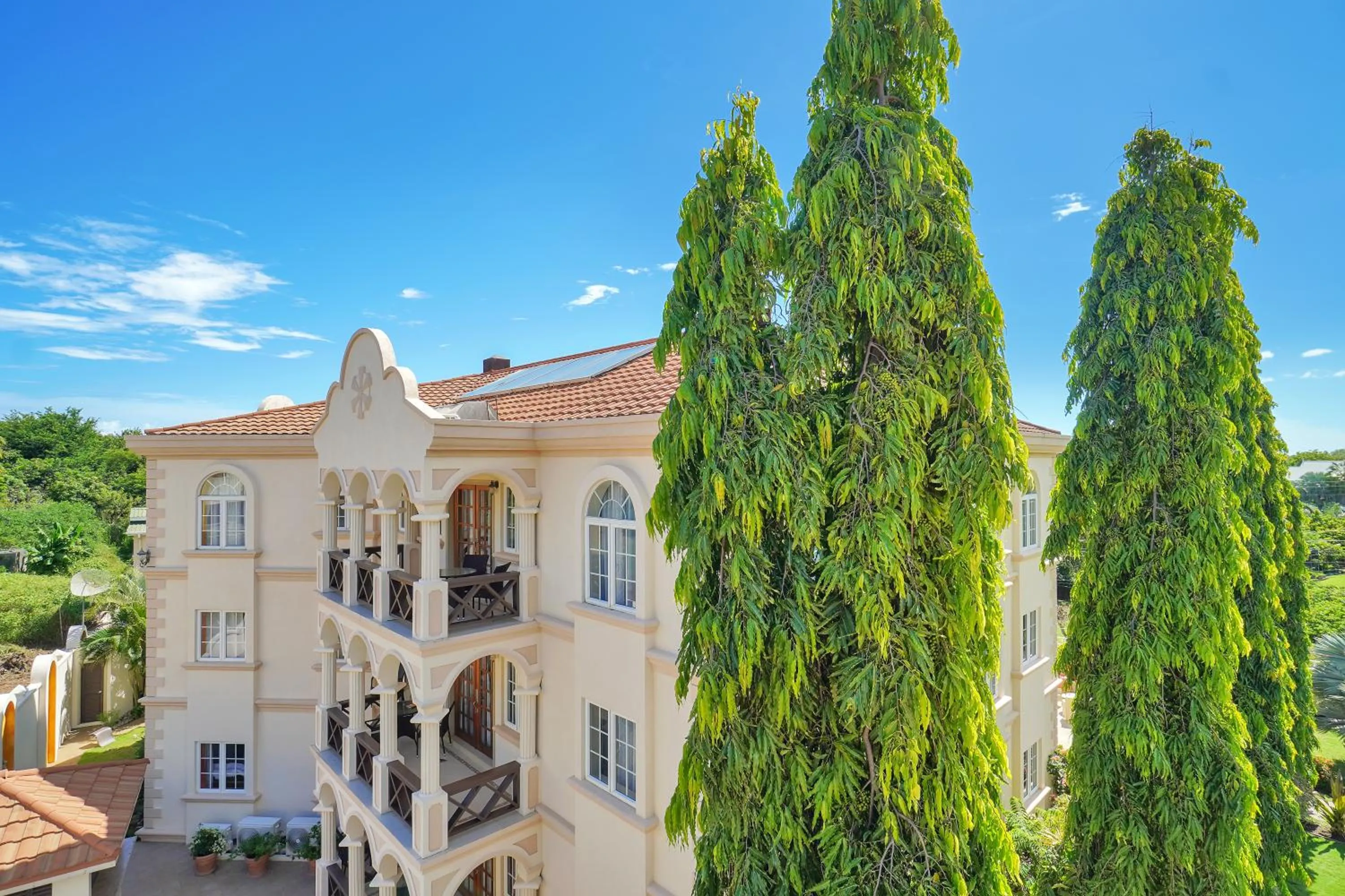 Property building in Mandela Court Suites Grenada