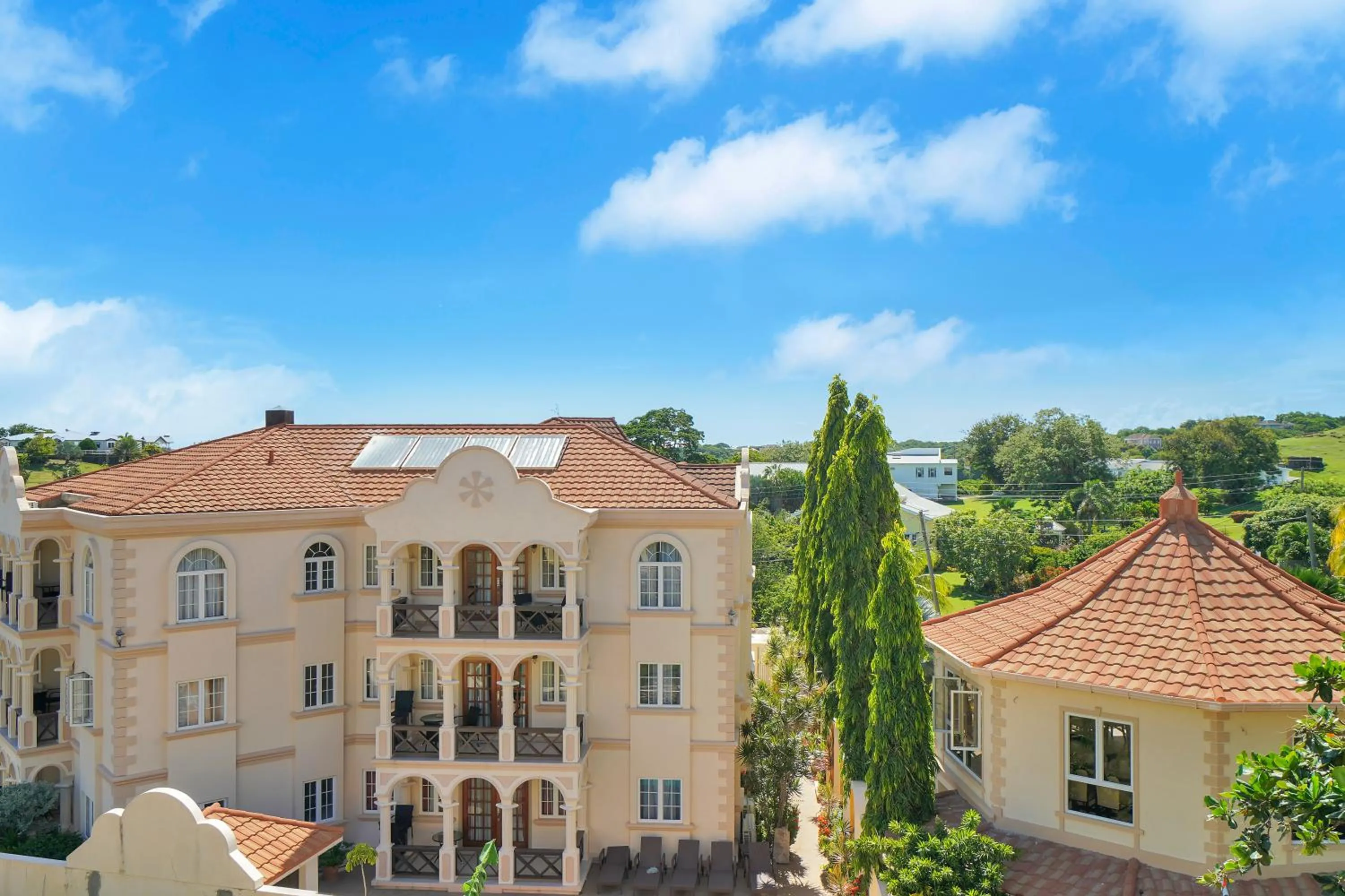 Property building in Mandela Court Suites Grenada